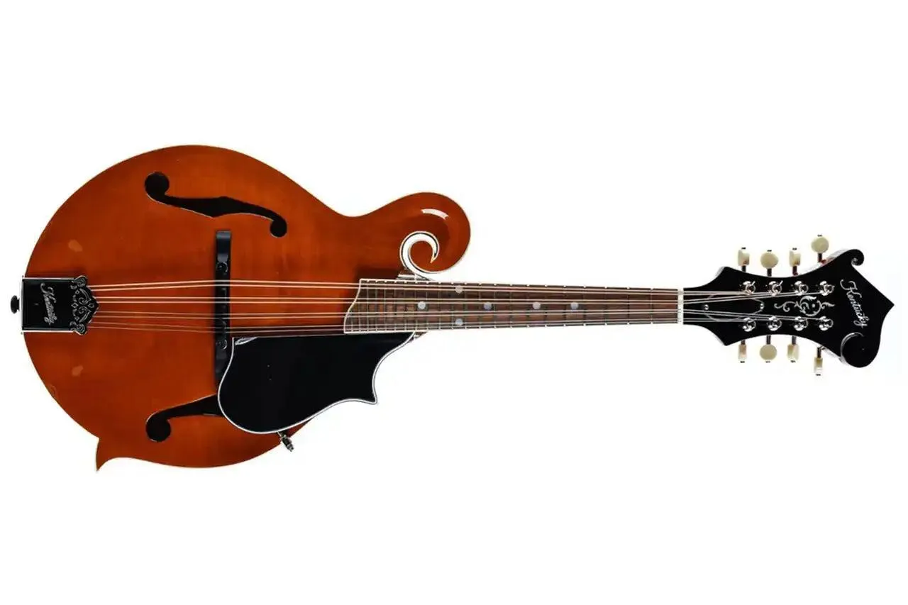 Kentucky KM-752 Amber Deluxe F-Model Mandolin - Image 3