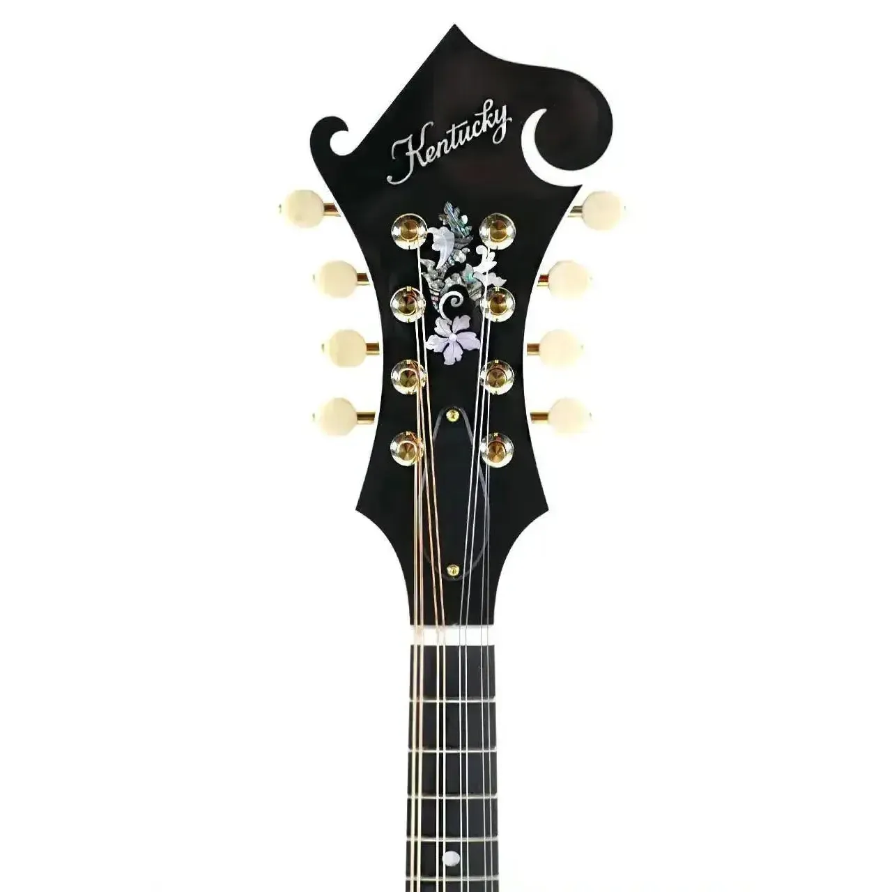 Kentucky KM-855 Amberburst Artist F-Model Mandolin - Image 6