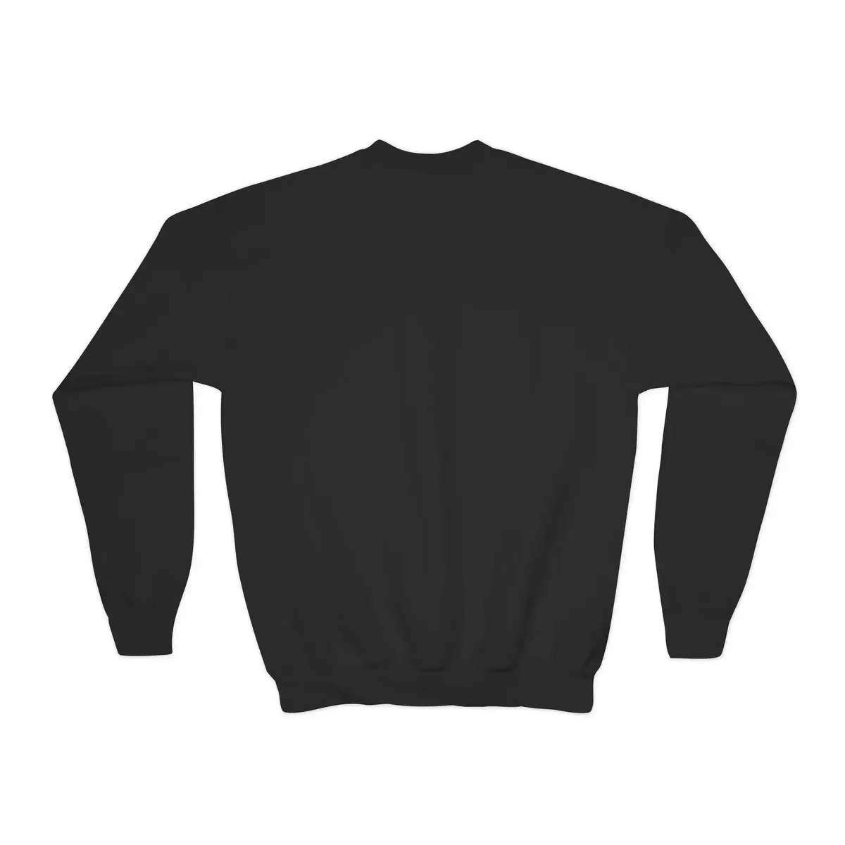 Kids Uke Like The Pros Crewneck Sweatshirt - Black Logo - Image 11