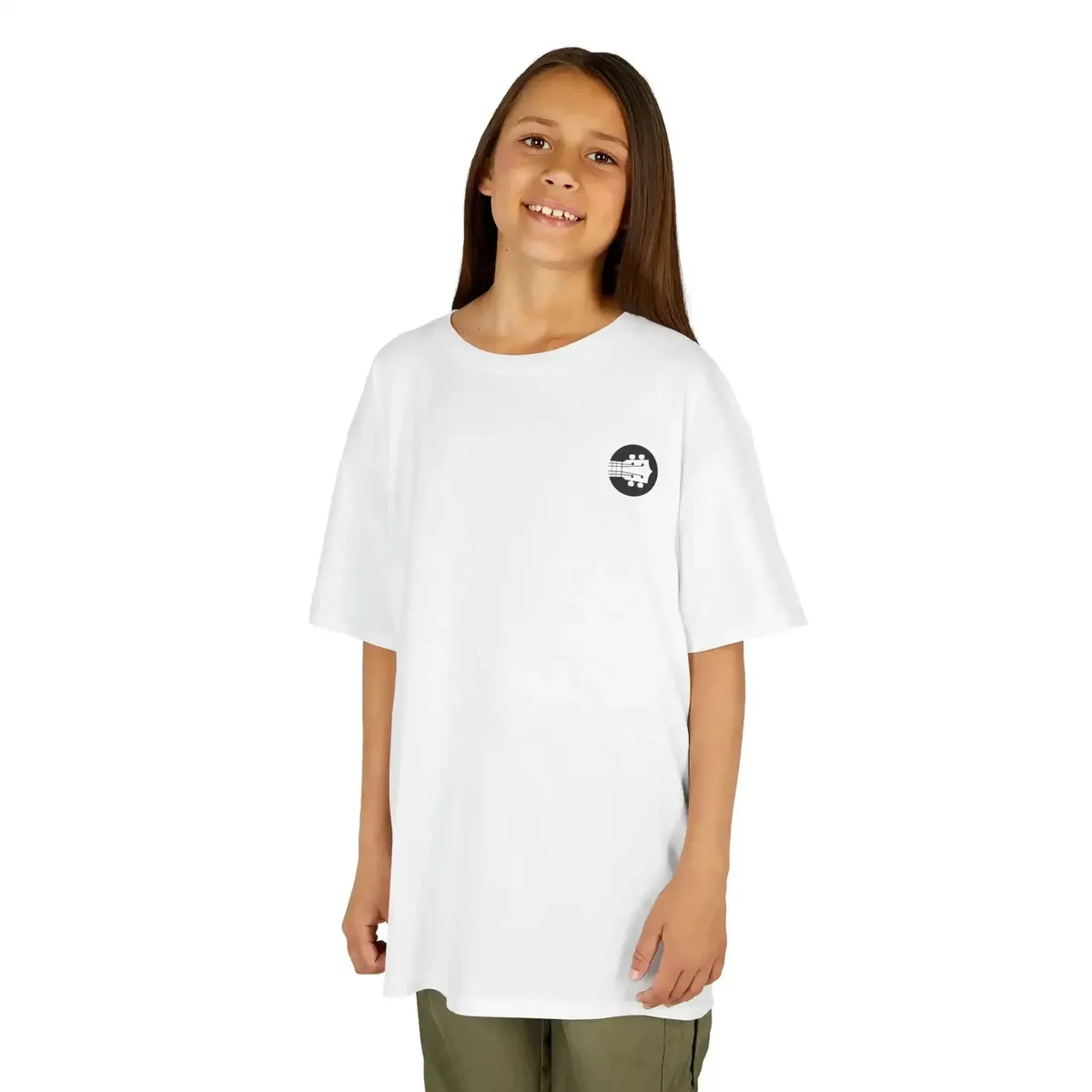 Kids Uke Like The Pros T-Shirt - Black Logo - Image 15