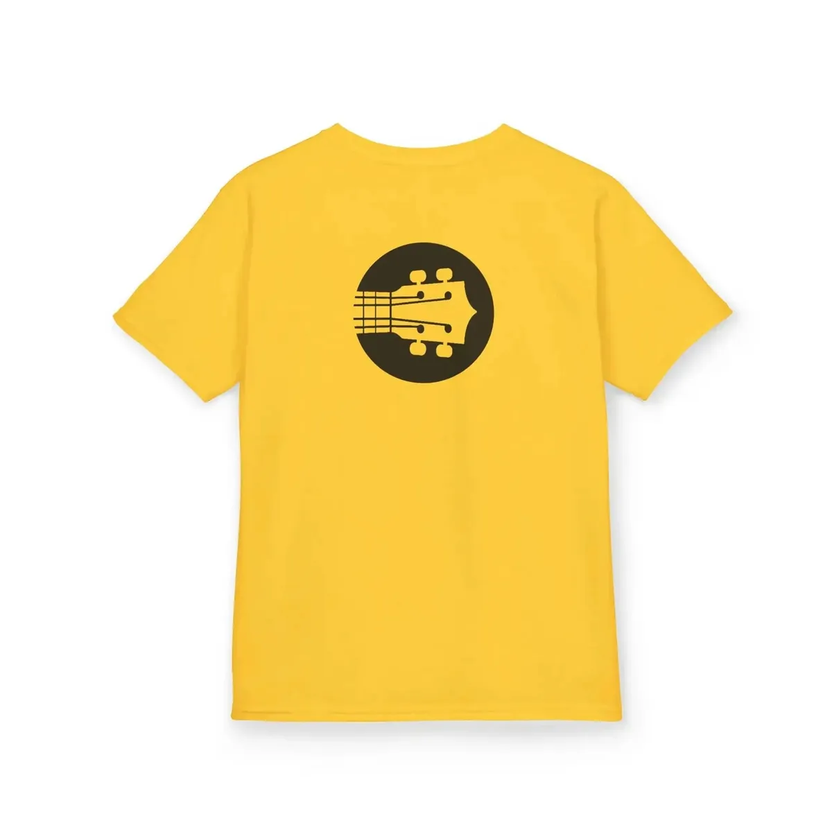 Kids Uke Like The Pros T-Shirt - Black Logo - Image 32