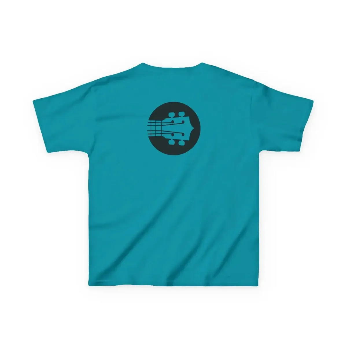 Kids Uke Like The Pros T-Shirt - Black Logo - Image 36