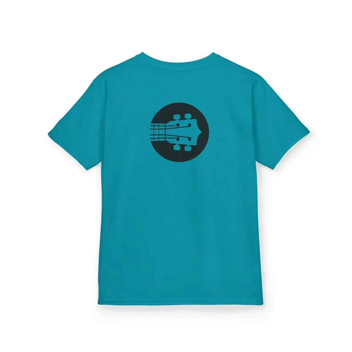 Kids Uke Like The Pros T-Shirt - Black Logo - Image 38