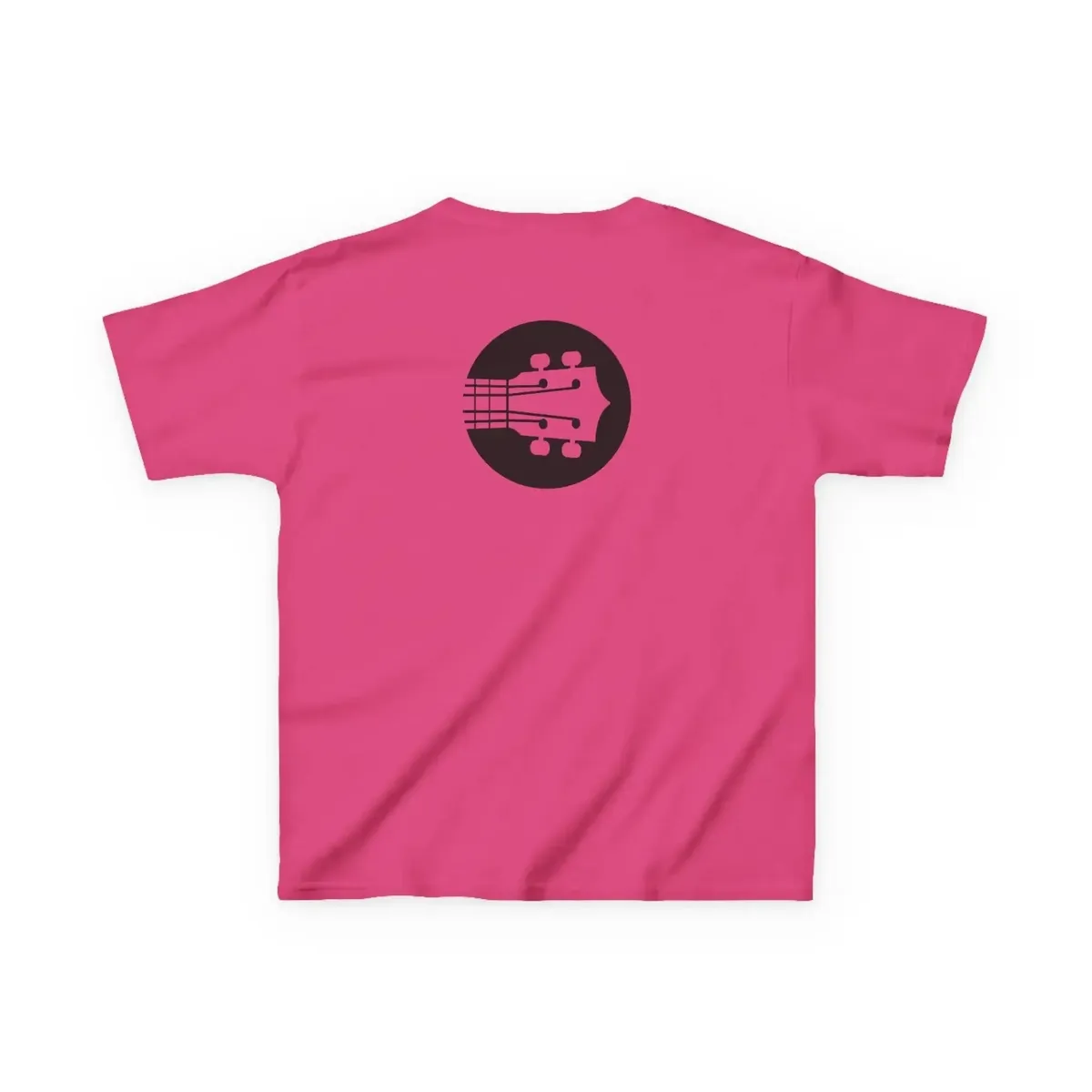 Kids Uke Like The Pros T-Shirt - Black Logo - Image 45