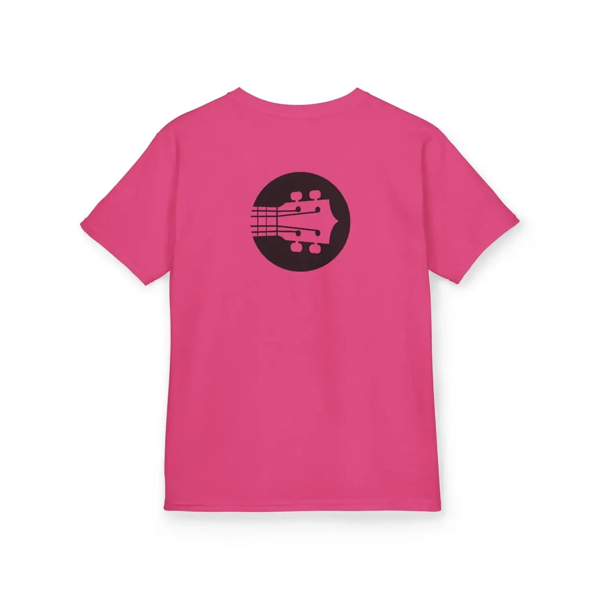 Kids Uke Like The Pros T-Shirt - Black Logo - Image 47