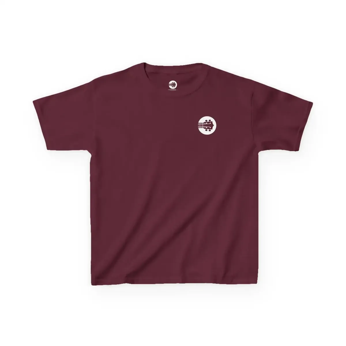 Kids Uke Like The Pros T-Shirt - White Logo - Image 3