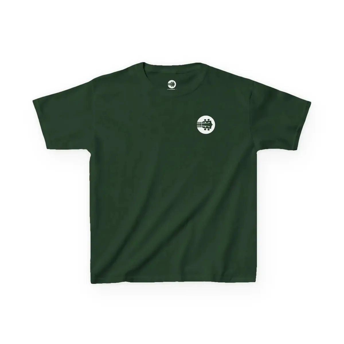 Kids Uke Like The Pros T-Shirt - White Logo - Image 4