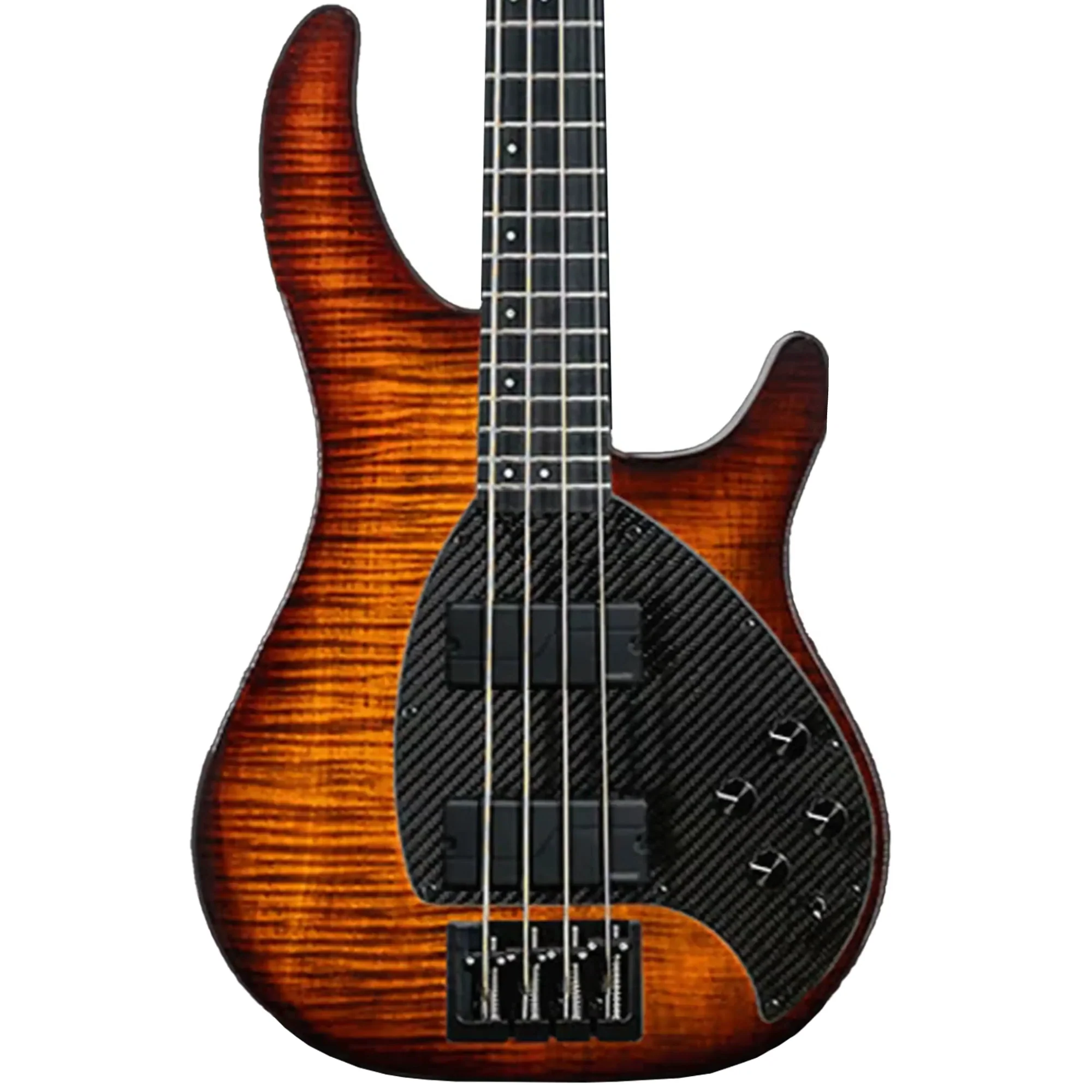 Klōs Apollo IV Custom Electric Jazz Bass with Active Pickup - Sunburst