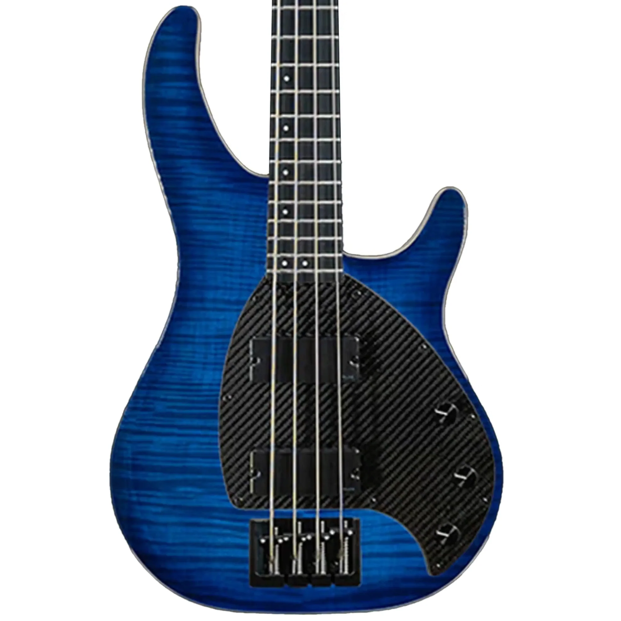 Klōs Apollo IV Custom Electric Jazz Bass with Passive Pickup - Blue