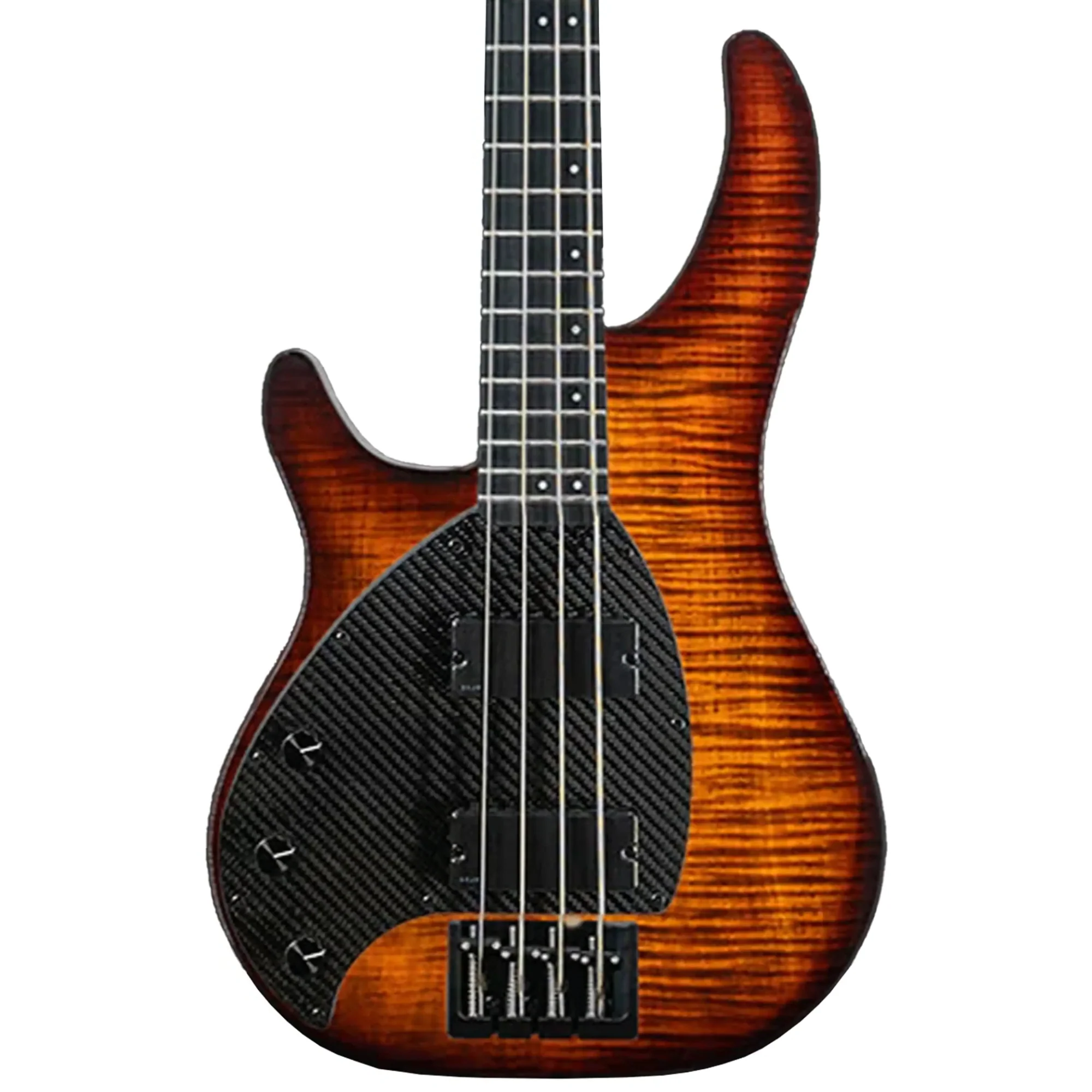 Klōs Apollo IV Custom Electric Jazz Bass with Passive Pickup - Sunburst Left-Handed