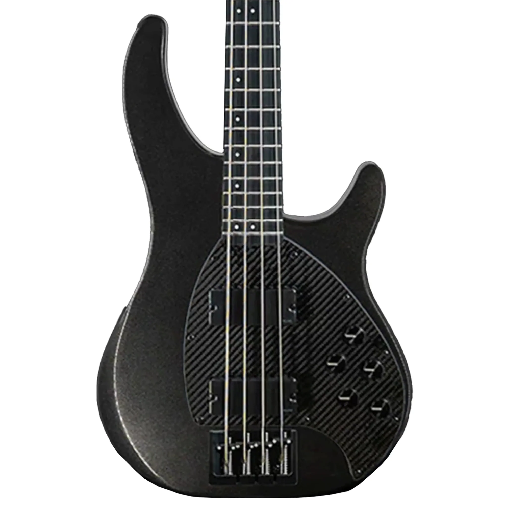 Klōs Apollo IV Custom Electric Precision Bass with Active-Passive Pickup - Charcoal
