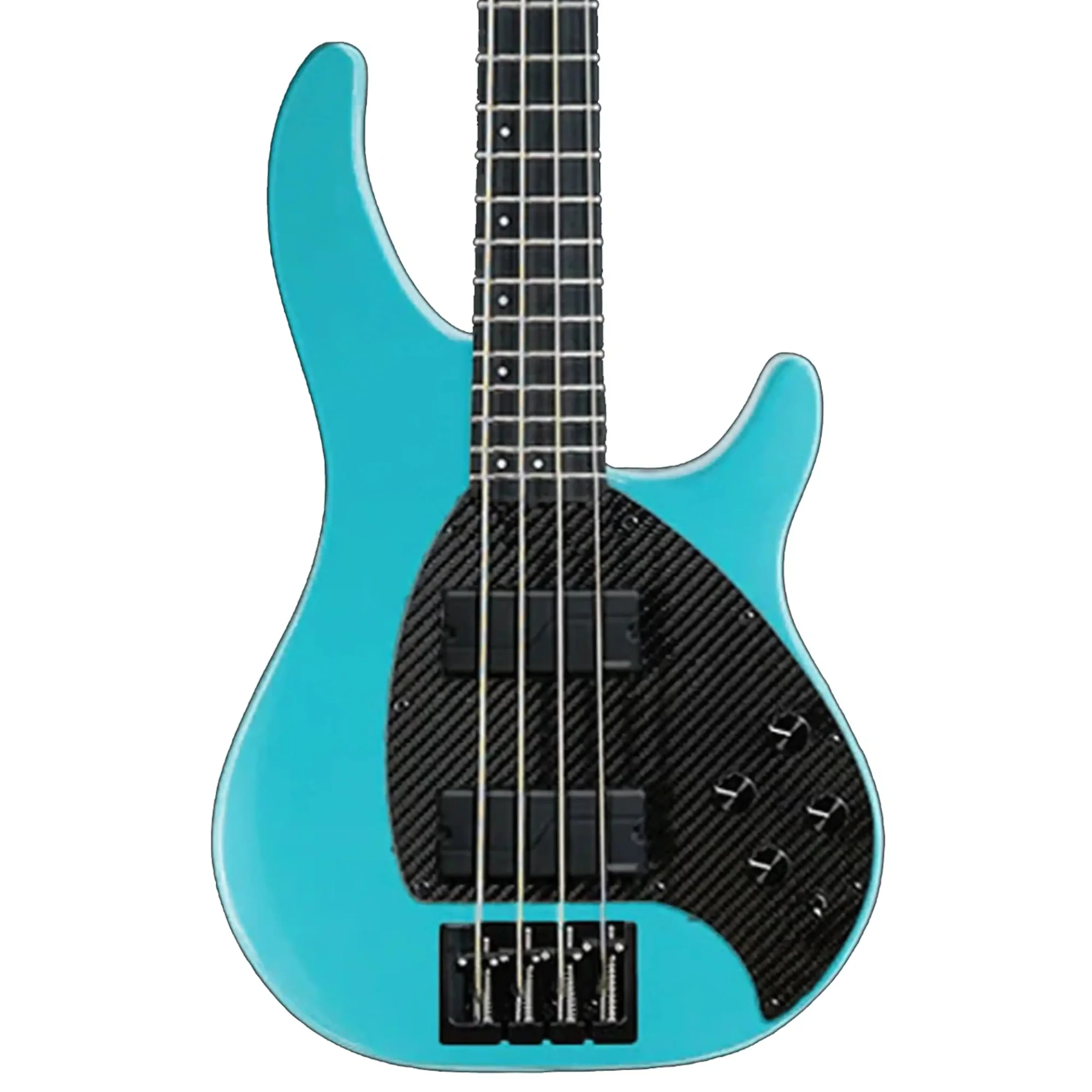 Klōs Apollo IV Custom Electric Precision Bass with Active Pickup - Aqua