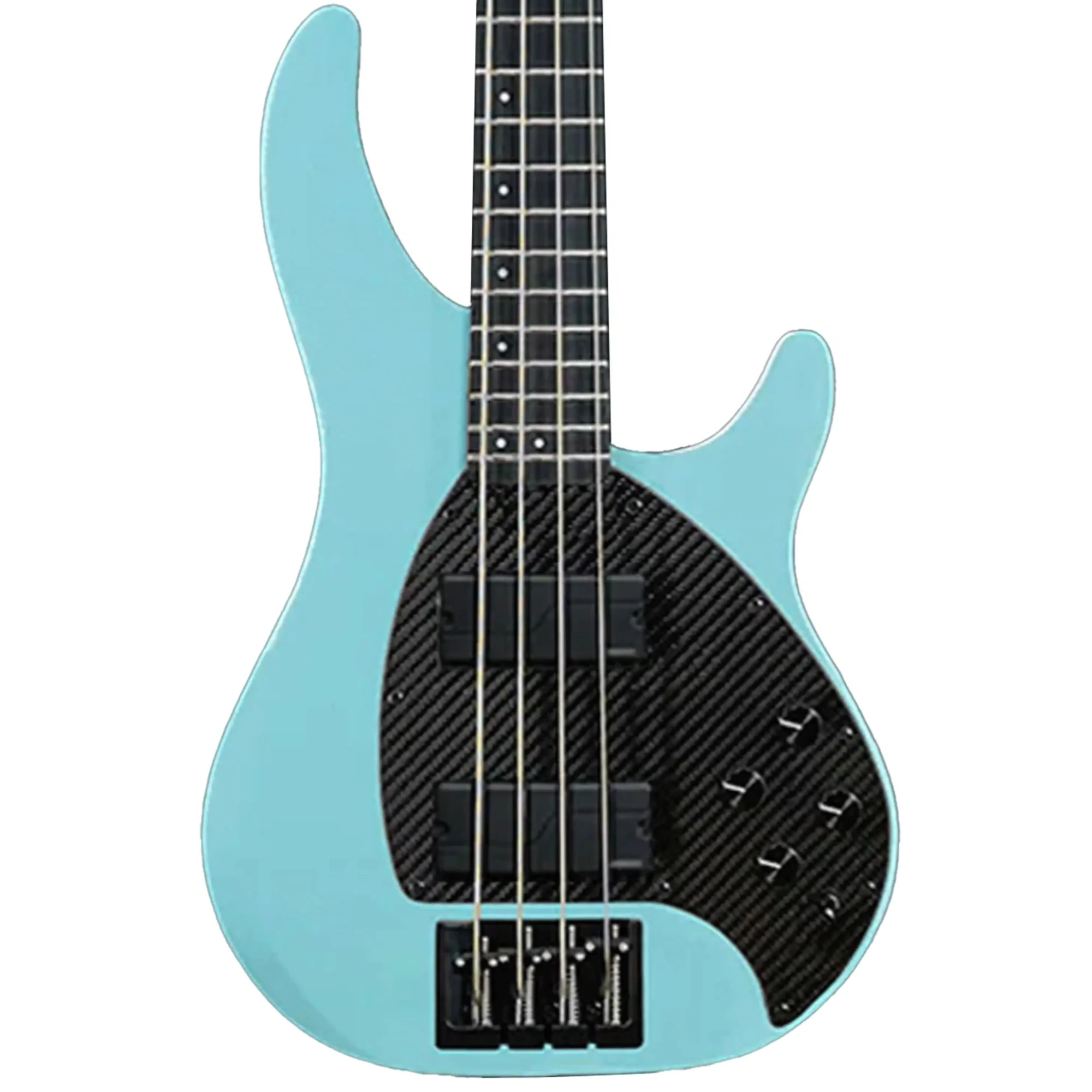 Klōs Apollo IV Custom Electric Precision Bass with Active Pickup - Stone Blue