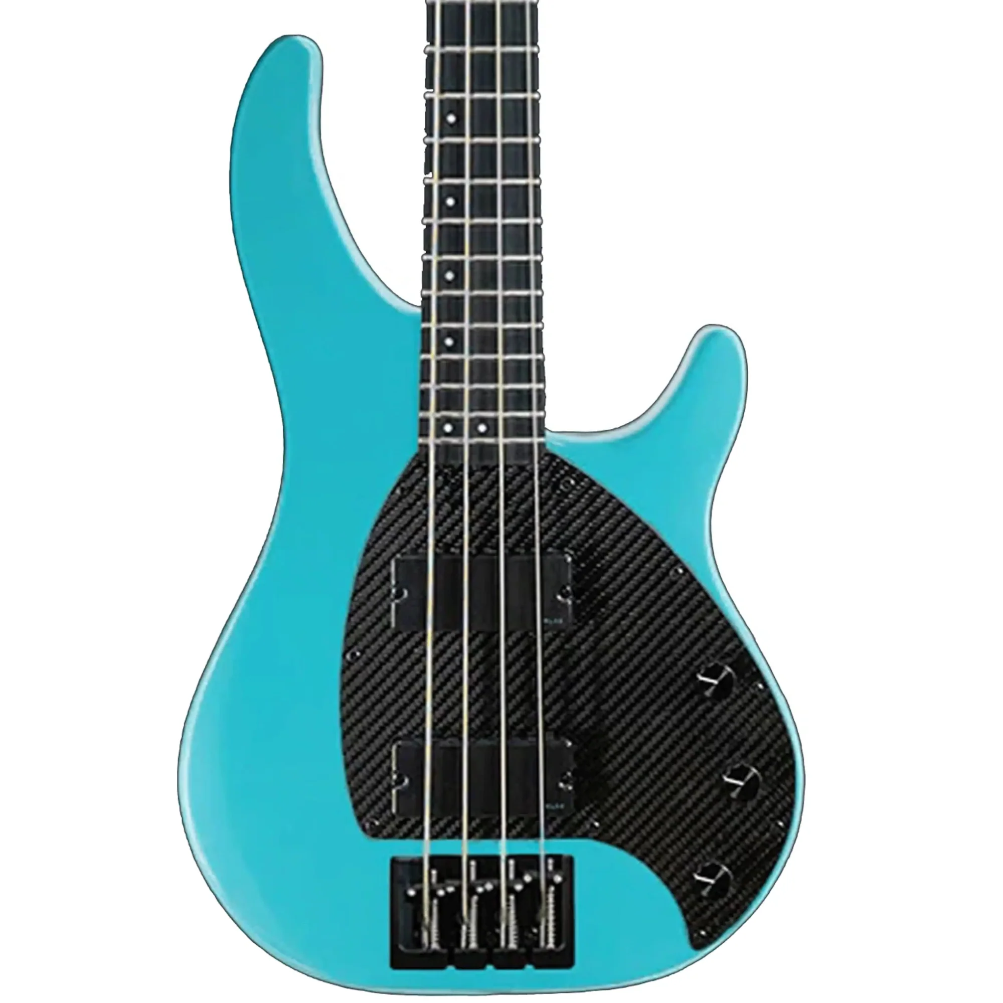 Klōs Apollo IV Custom Electric Precision Bass with Passive Pickup - Aqua