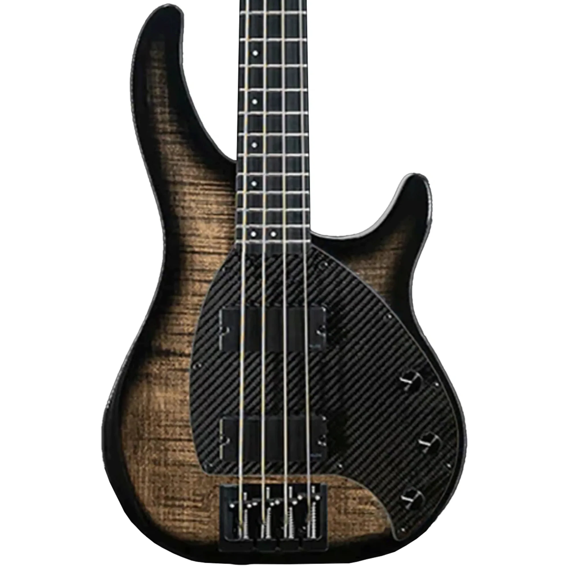 Klōs Apollo IV Custom Electric Jazz Bass with Passive Pickup - Black