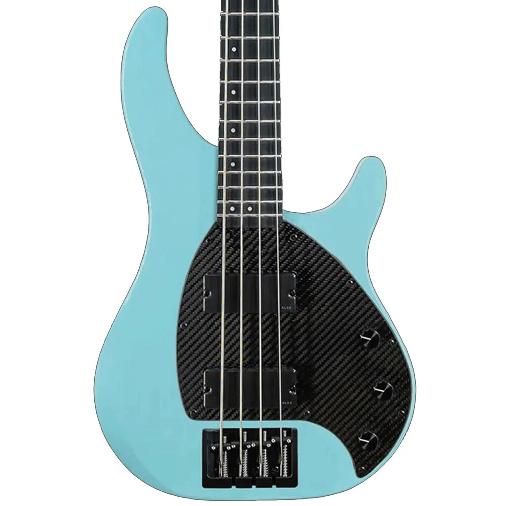 Klōs Apollo IV Custom Electric Precision Bass with Passive Pickup - Stone Blue