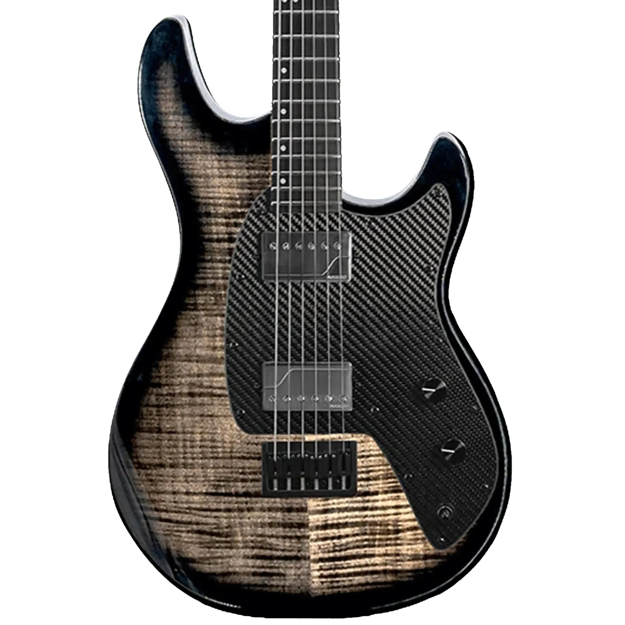 Klōs Artemis Baritone Custom Electric Guitar with Fishman Fluence Pickup - Black