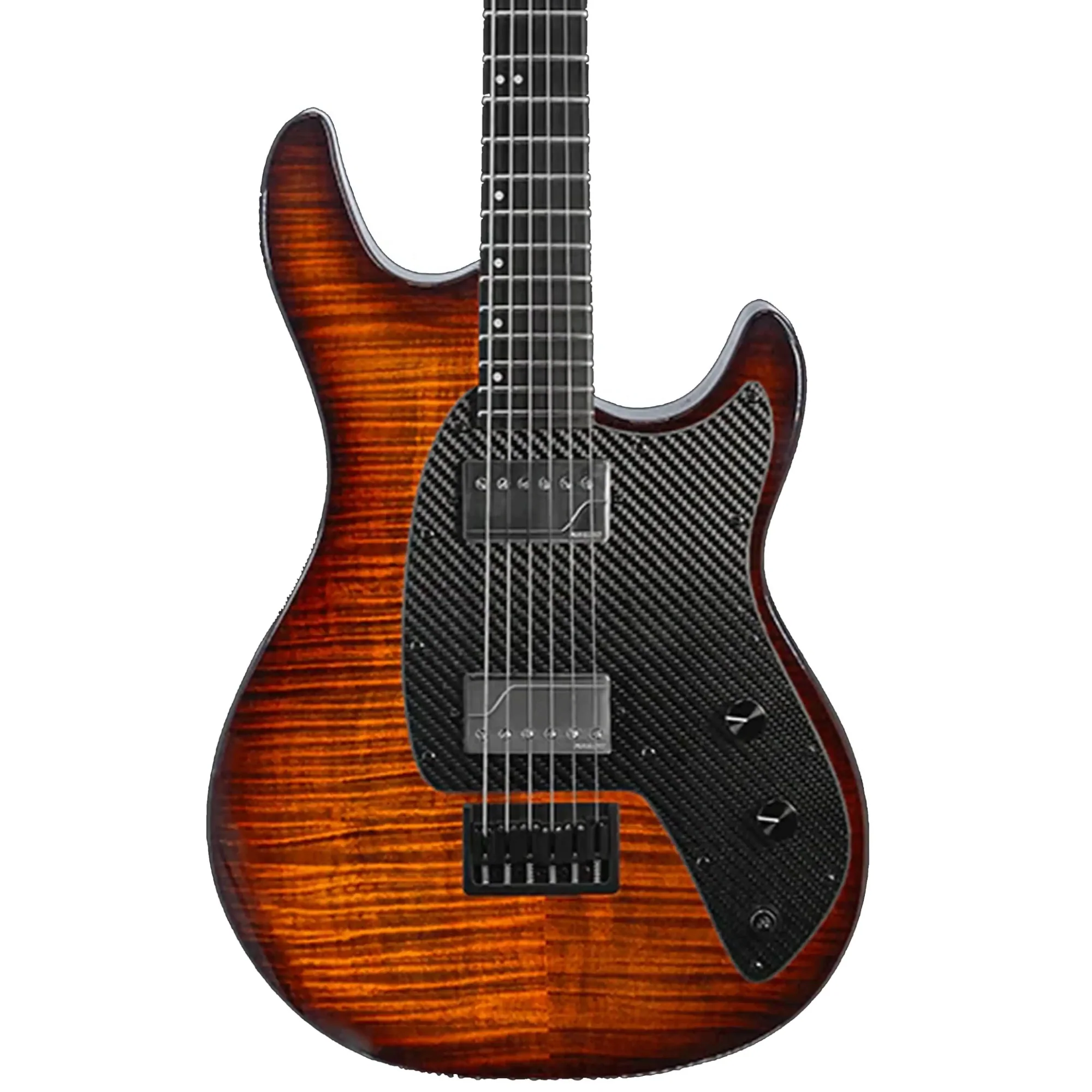 Klōs Artemis Baritone Custom Electric Guitar with Fishman Fluence Pickup - Sunburst