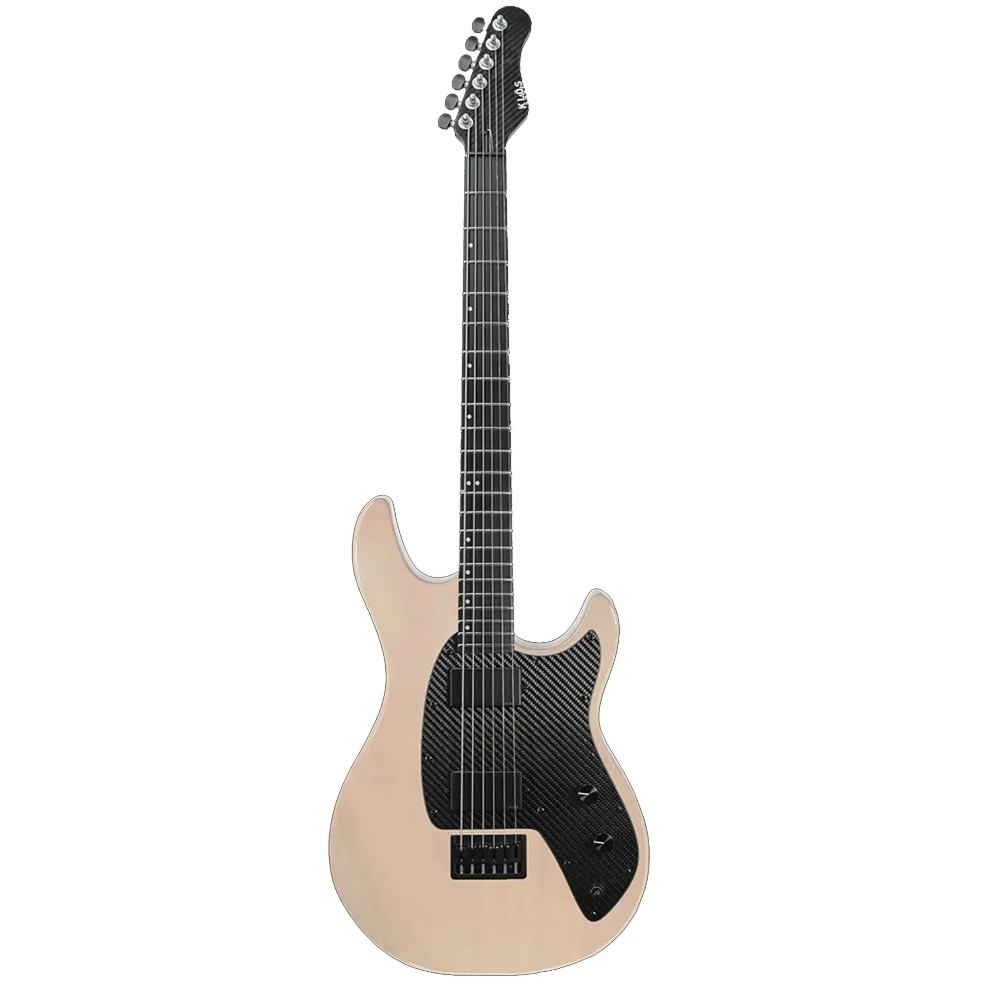 Klōs Artemis Baritone Custom Electric Guitar with Klos Blackouts Pickup - Feather - Image 2