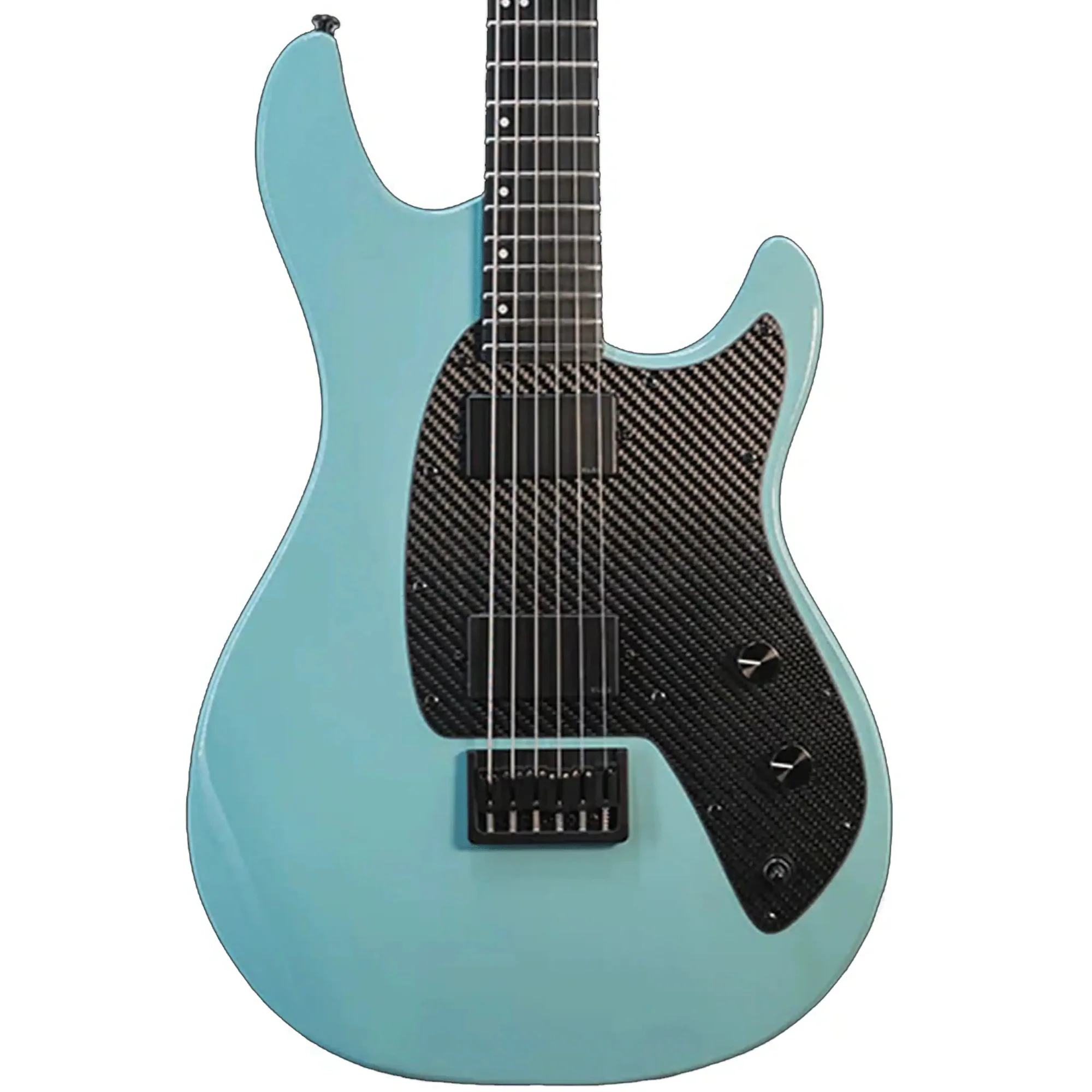 Klōs Artemis Baritone Custom Electric Guitar with Klos Blackouts Pickup - Stone Blue