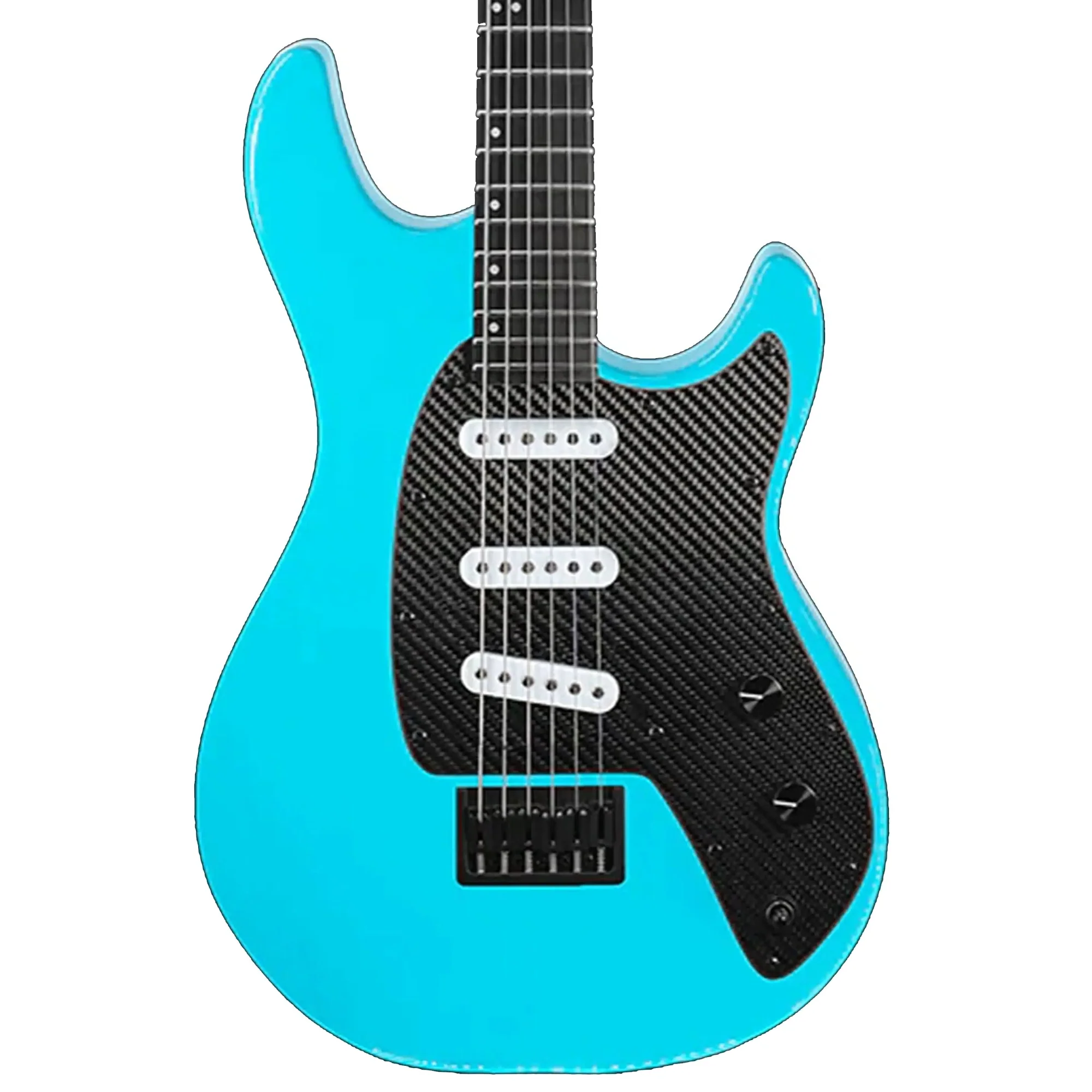 Klōs Artemis Baritone Custom Electric Guitar with Klos Single Coils Pickup - Aqua