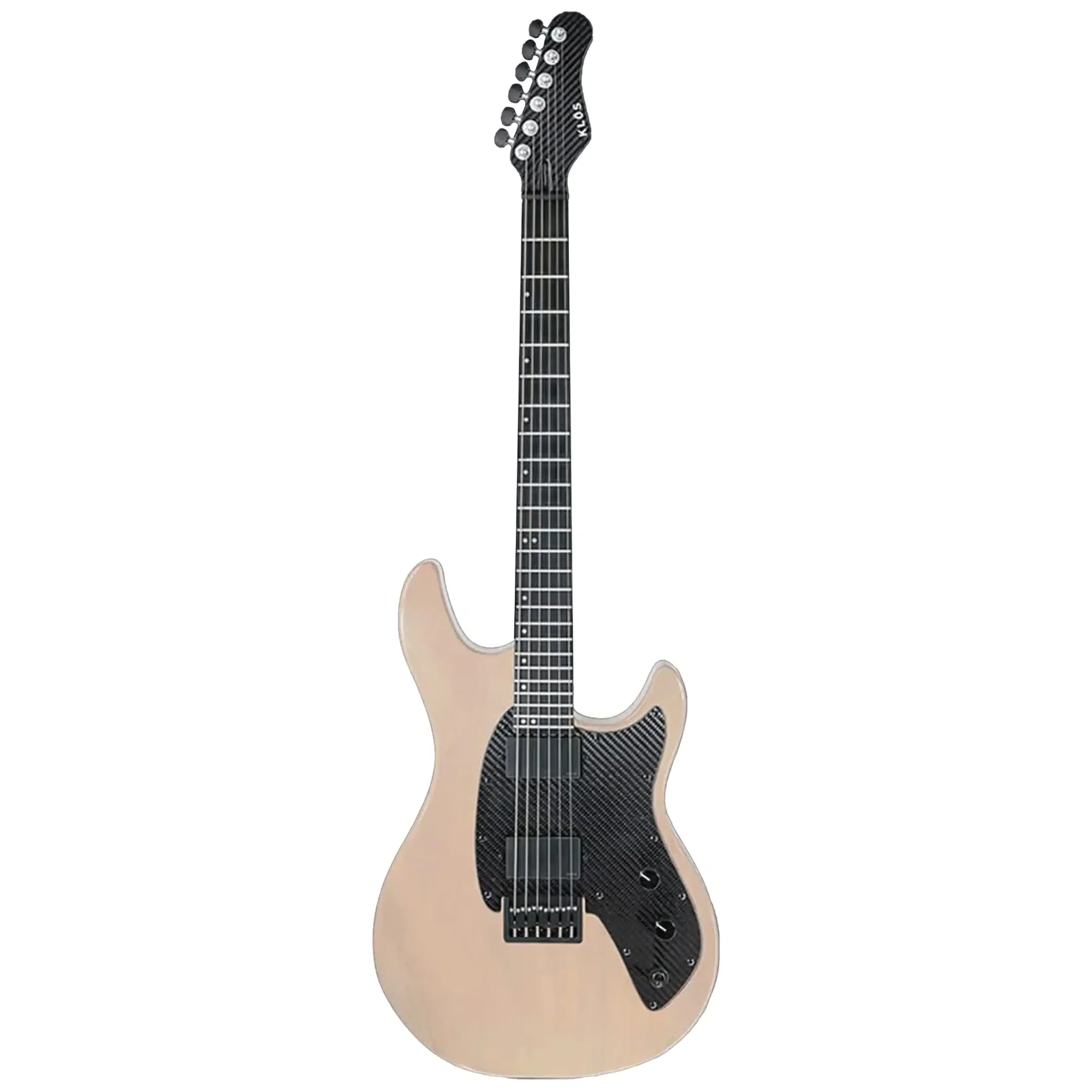 Klōs Artemis Custom Series 22 Fret Feather Electric Guitar with Klos Blackouts Pickup - Image 3