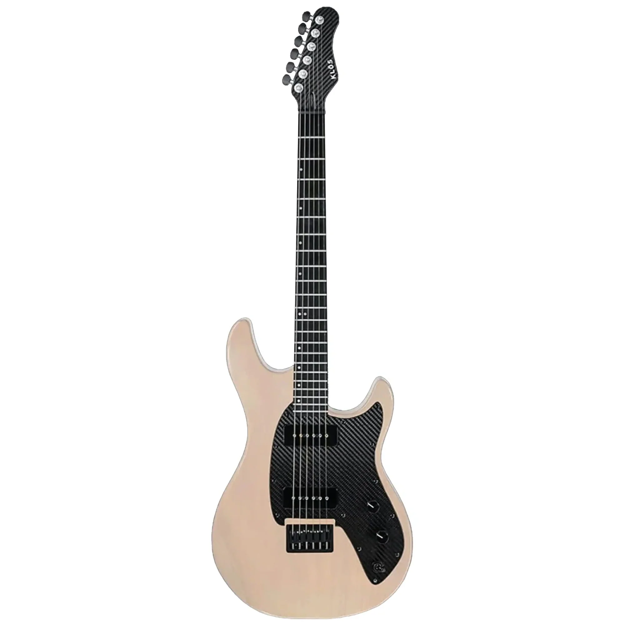 Klōs Artemis Custom Series 22 Fret Feather Electric Guitar with Klos P-90S Pickup - Image 3