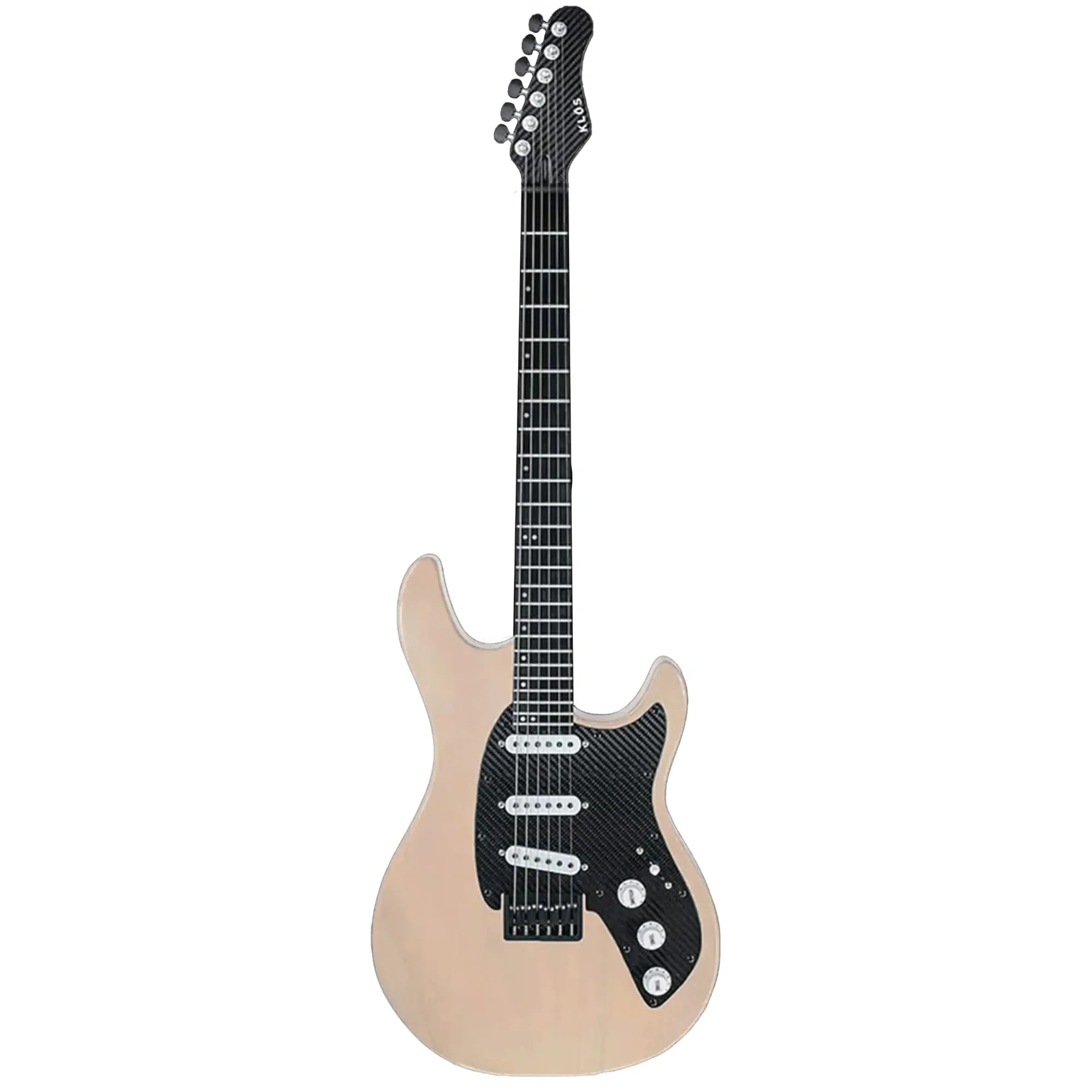 Klōs Artemis Custom Series 22 Fret Feather Electric Guitar with Klos Single Coils Pickup - Image 3