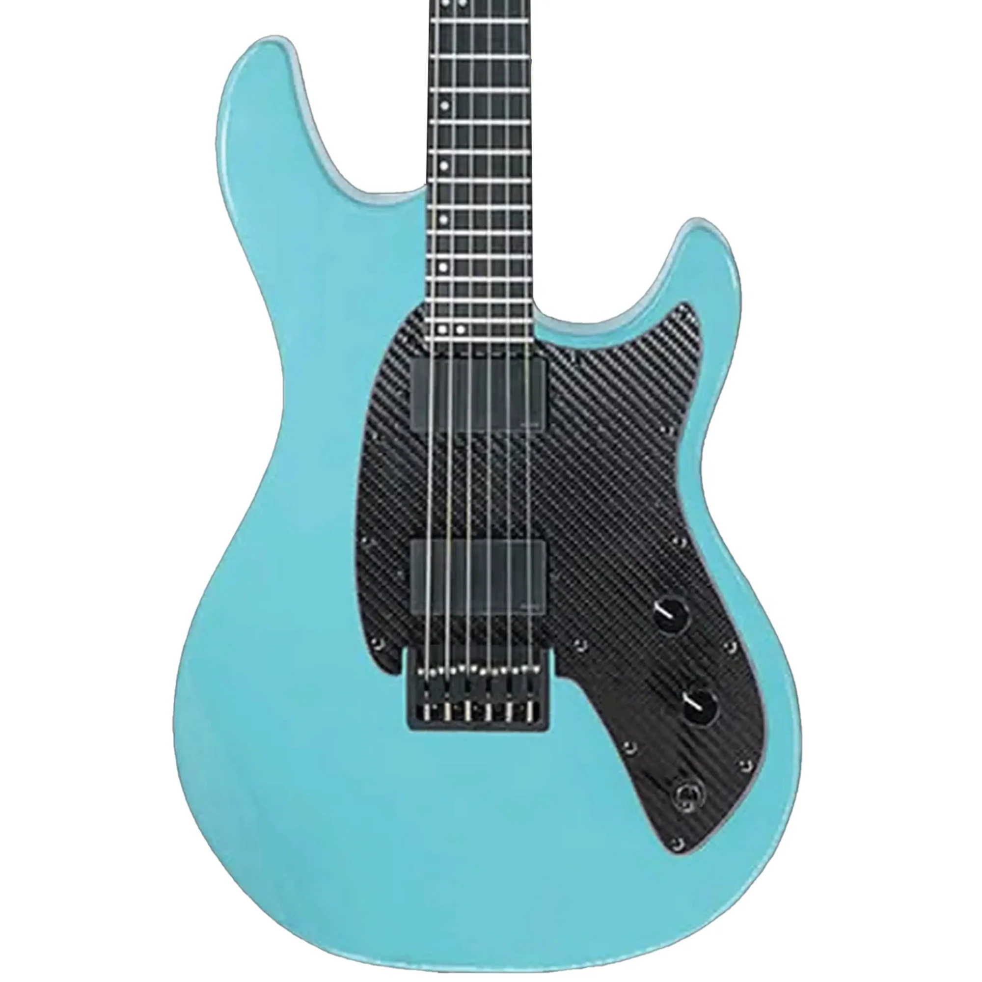 Klōs Artemis Custom Series 22 Fret Stone Blue Electric Guitar with Klos Blackouts Pickup