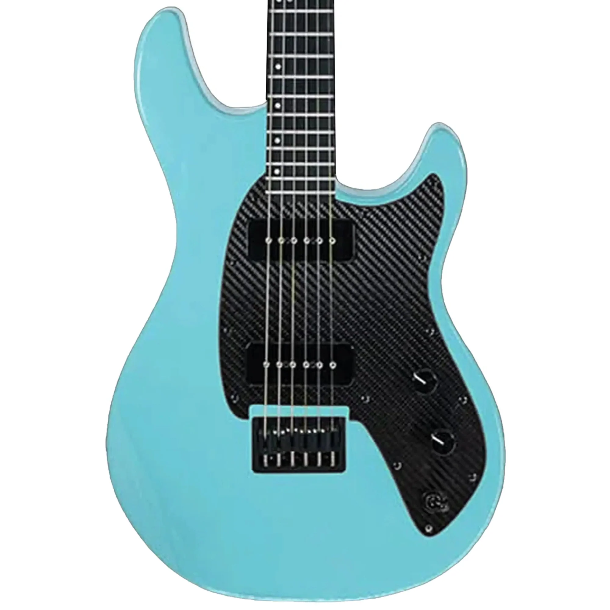 Klōs Artemis Custom Series 22 Fret Stone Blue Electric Guitar with Klos P-90S Pickup