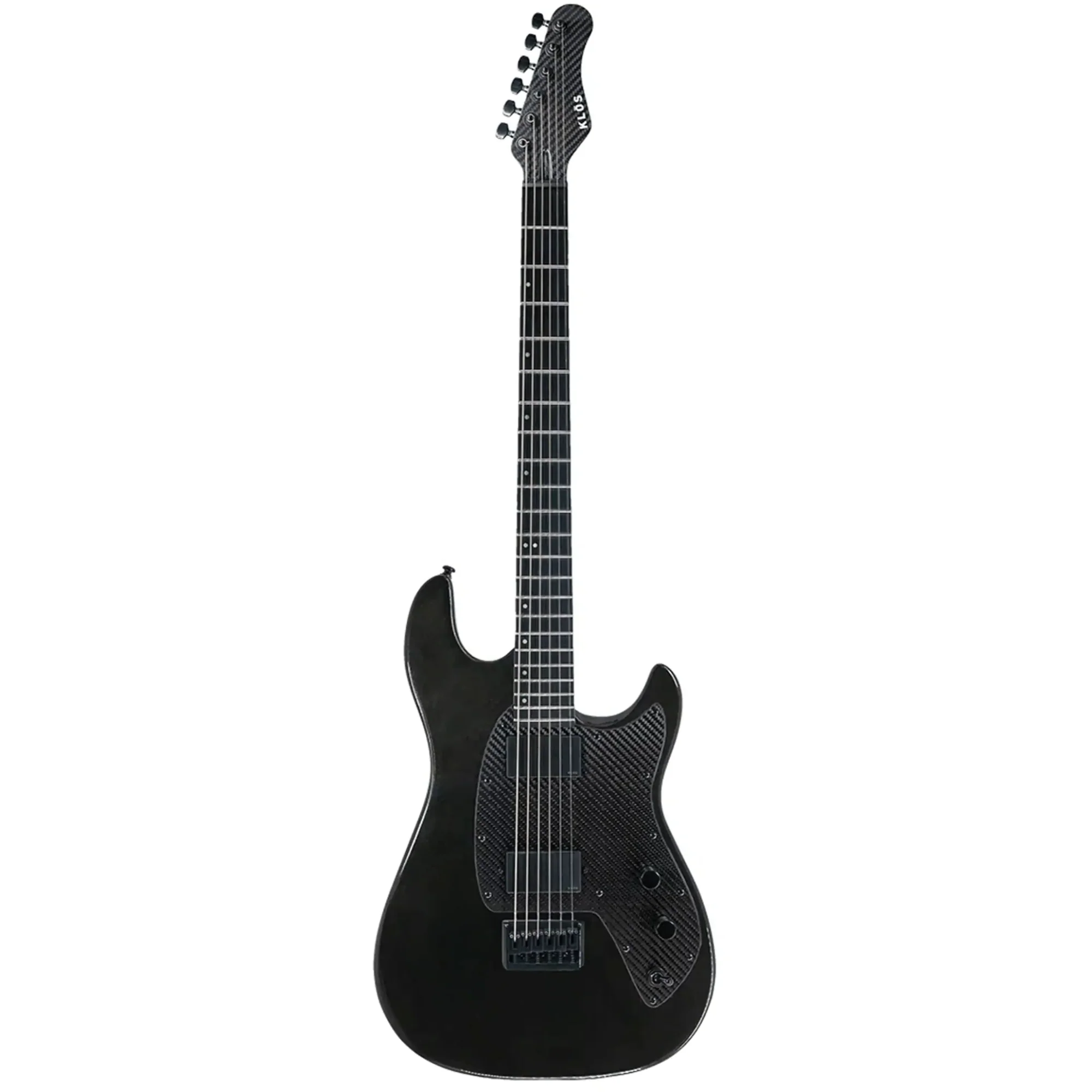 Klōs Baritone Electric Guitar - Black - Image 2