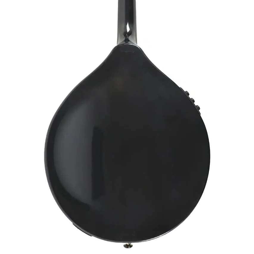 Klōs Black Unidirectional Carbon Fiber Acoustic-Electric A-Style Mandolin w/ Klōs EQ Preamp - Image 2