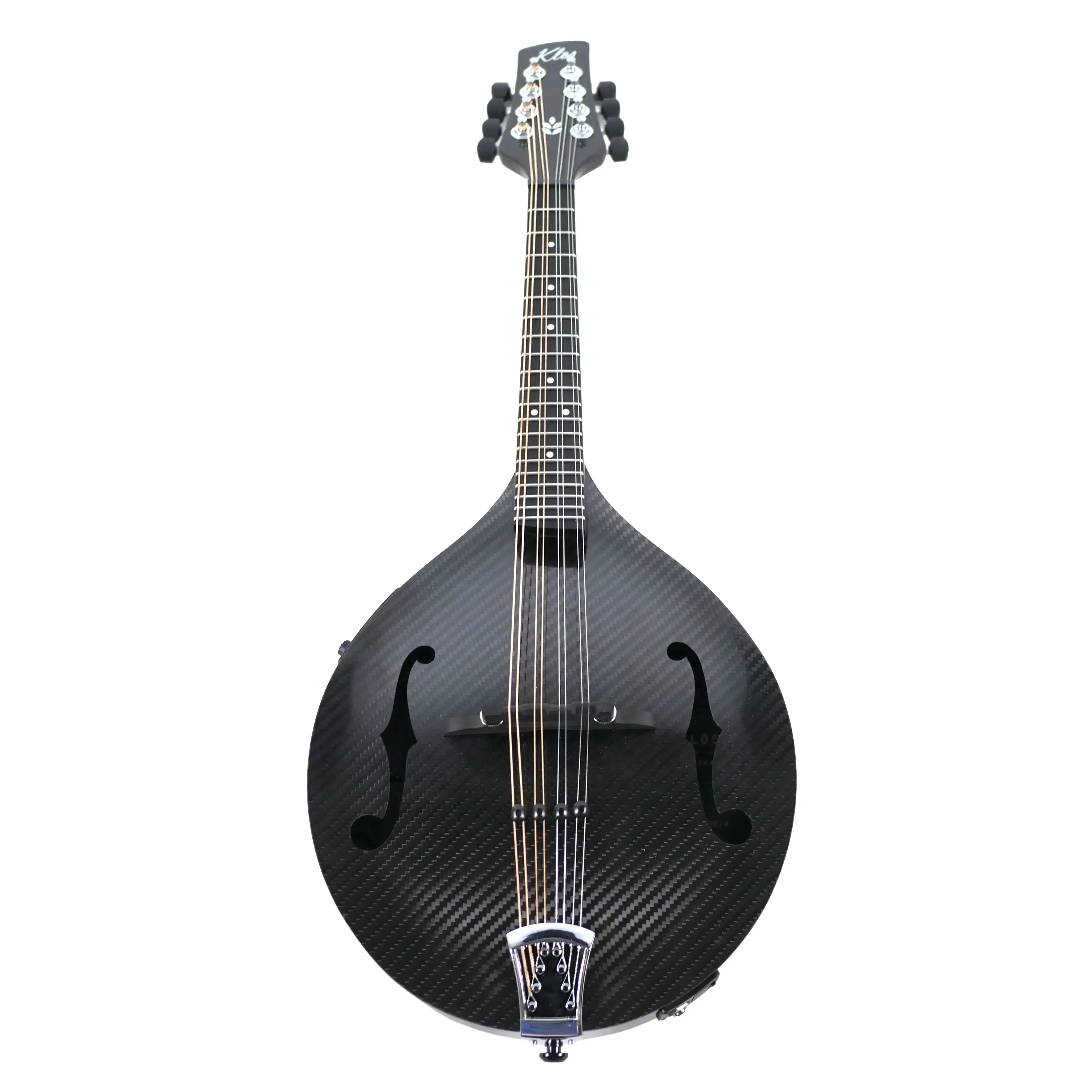Klōs Carbon Fiber Acoustic-Electric A-Style Mandolin w/ Klōs EQ Preamp - Image 5