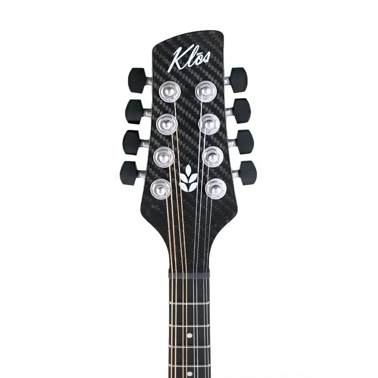 Klōs Carbon Fiber Acoustic-Electric A-Style Mandolin w/ Klōs EQ Preamp - Image 7