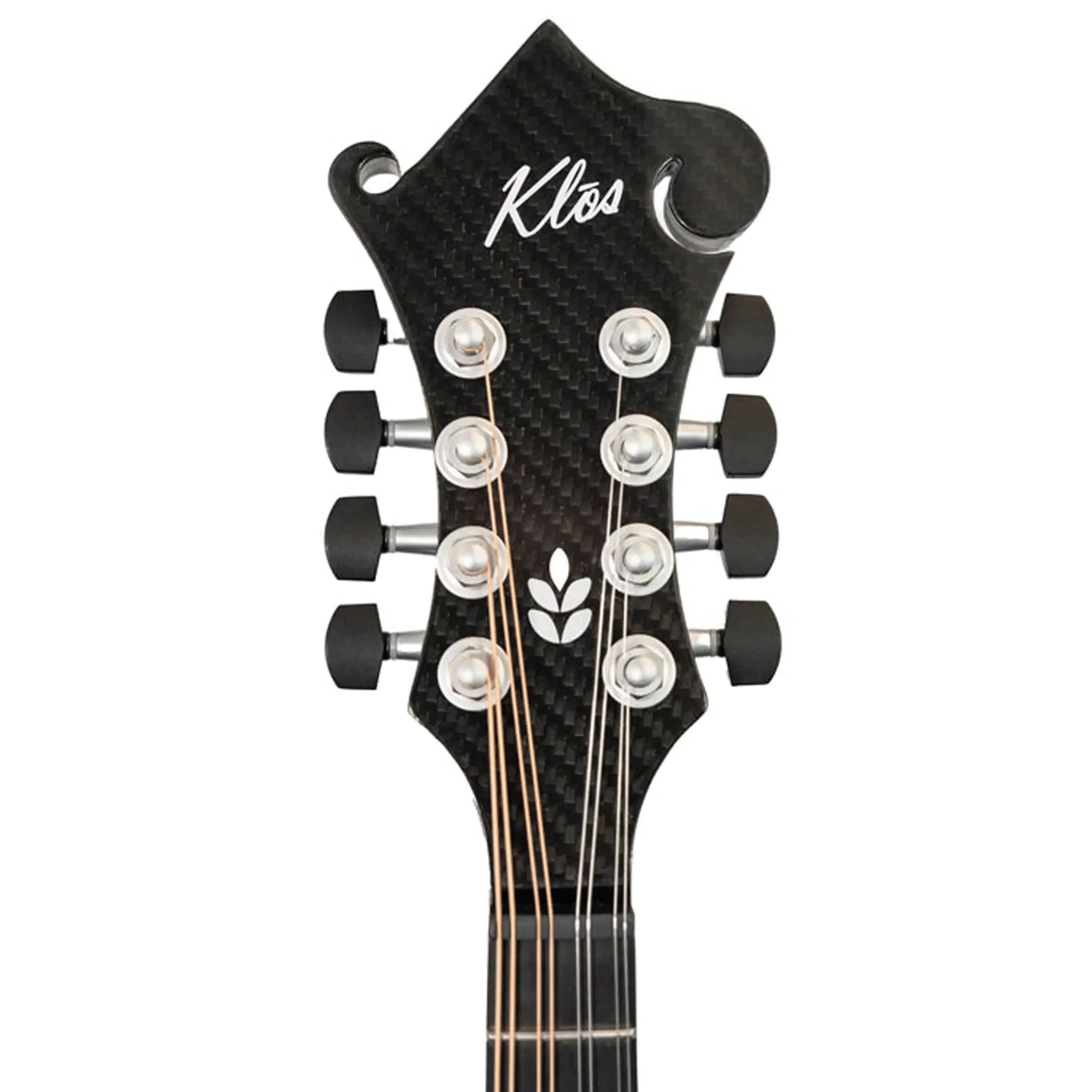 Klōs Carbon Fiber F-Style Acoustic-Electric Mandolin K&K Pickup - PRE-ORDER - Only 1 Available - FREE Carbon Fiber Case - Image 6