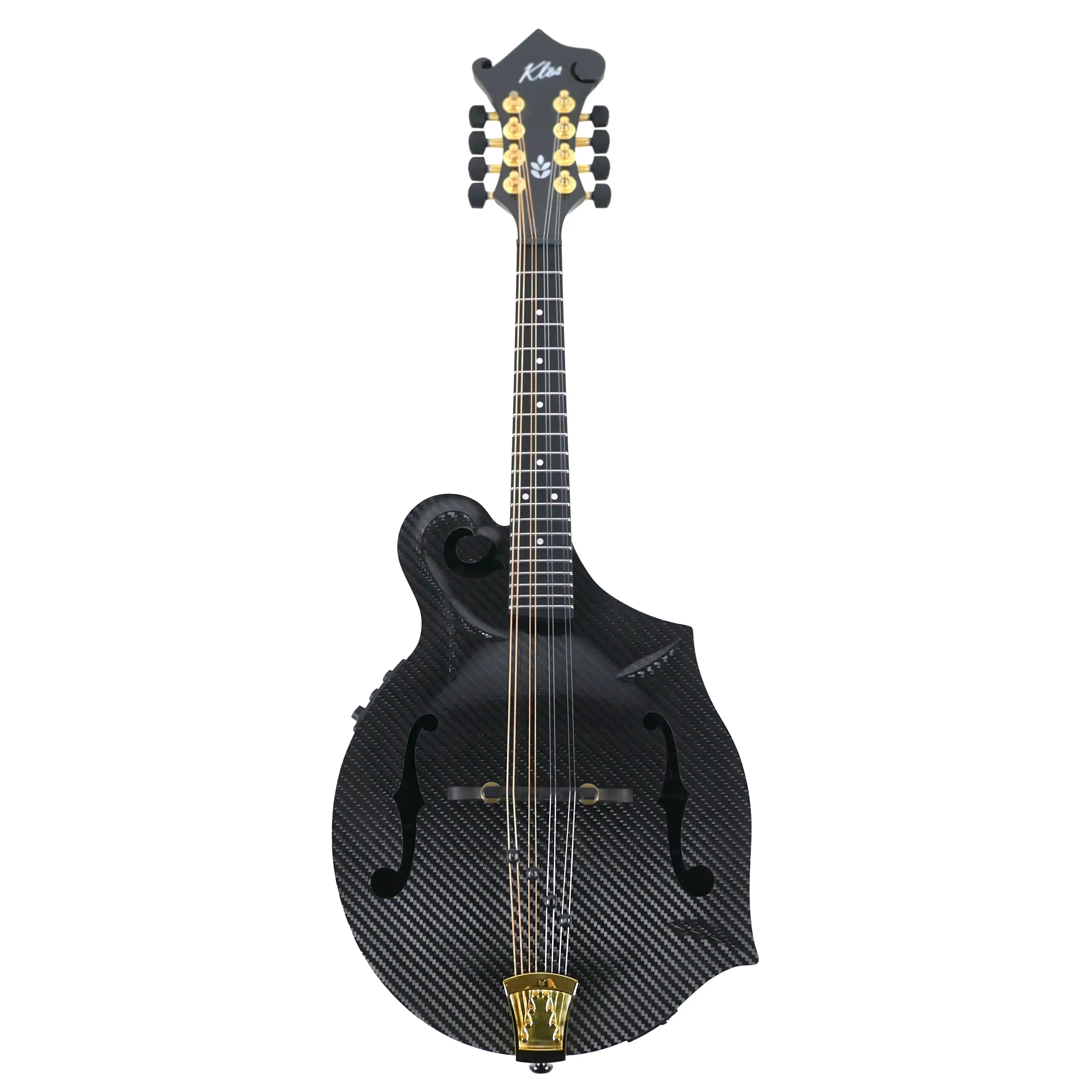 Klōs Carbon Fiber F-Style Acoustic-Electric Mandolin w/ Klōs EQ - PRE-ORDER - Only 1 Available - FREE Carbon Fiber Case - Image 5