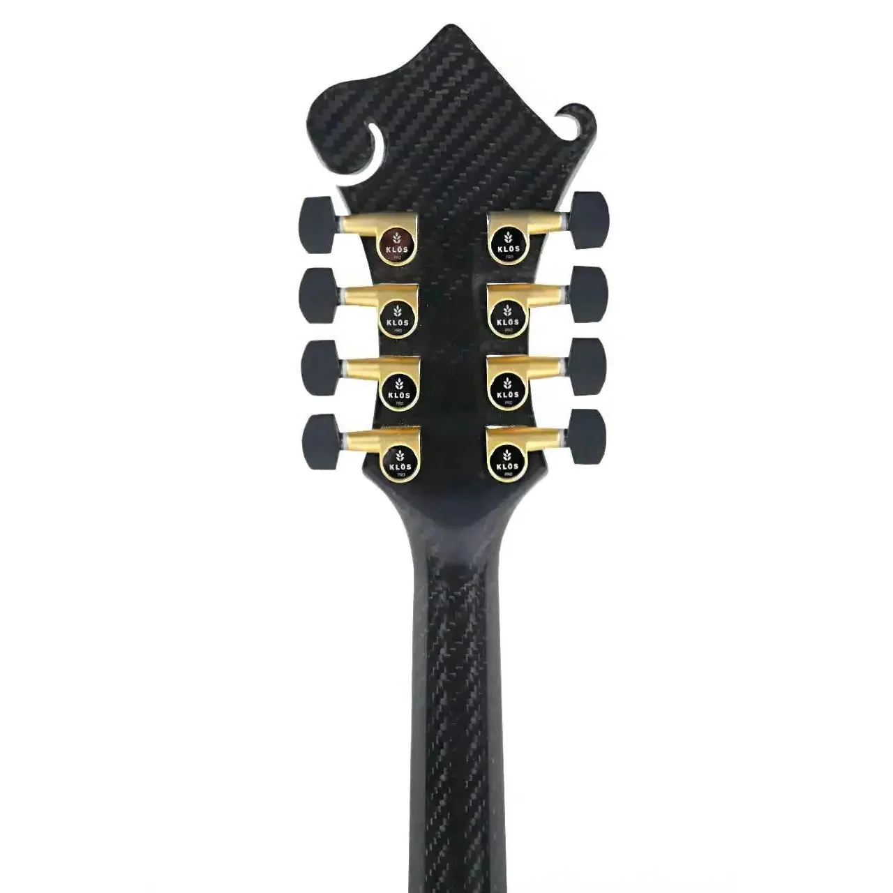 Klōs Carbon Fiber F-Style Acoustic-Electric Mandolin w/ Klōs EQ - PRE-ORDER - Only 1 Available - FREE Carbon Fiber Case - Image 8