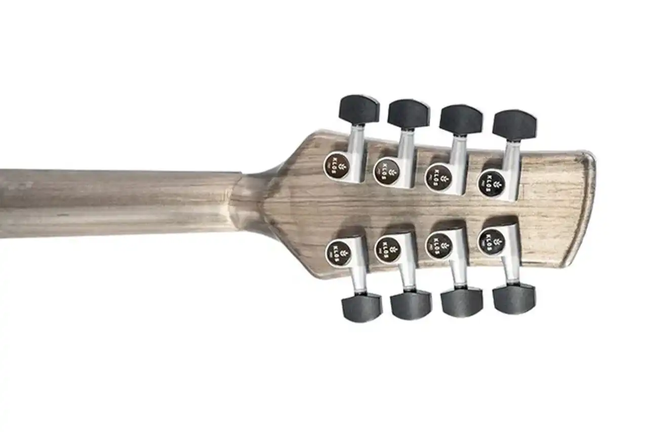Klōs Carbon Timber Acoustic-Electric A-Style Mandolin w/ K&K Twin Passive Pickup - Image 6