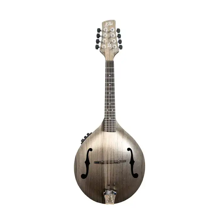Klōs Carbon Timber Acoustic-Electric A-Style Mandolin w/ Klōs EQ, Tuner & Pickup - Image 4