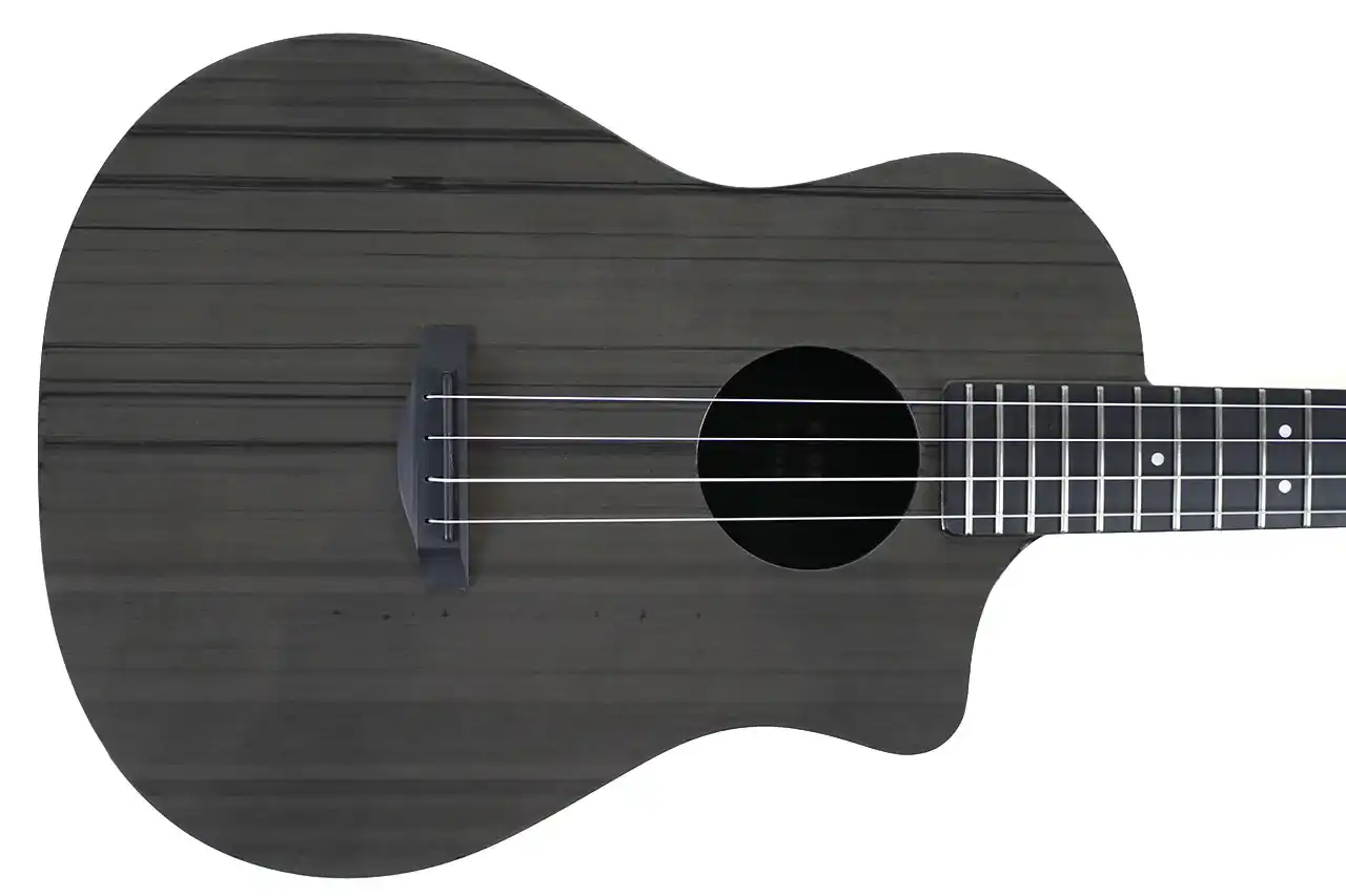 Klōs Carbon Timber Acoustic-Electric Baritone Ukulele w/ Pickup & Tuner