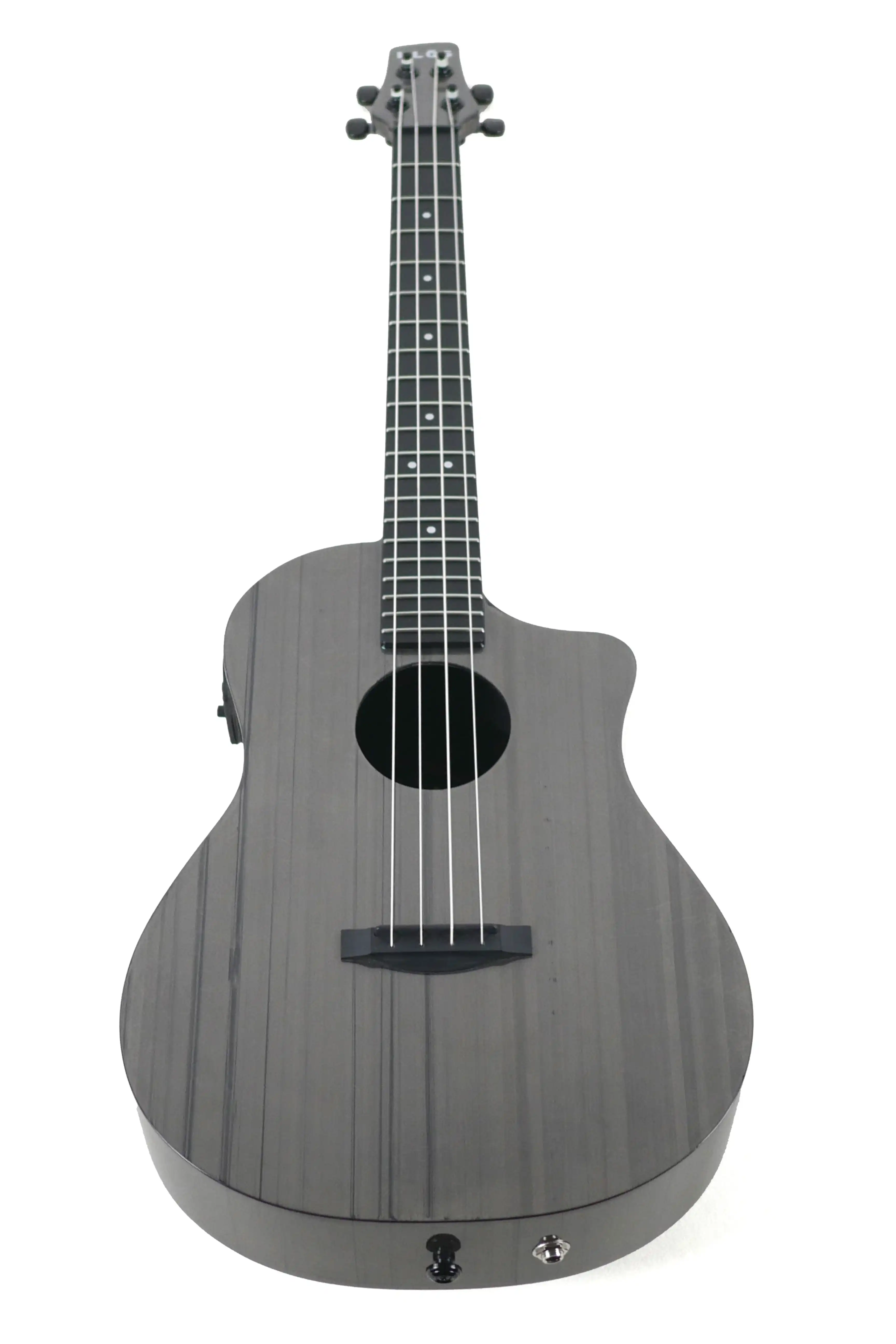 Klōs Carbon Timber Acoustic-Electric Baritone Ukulele w/ Pickup & Tuner - Image 5
