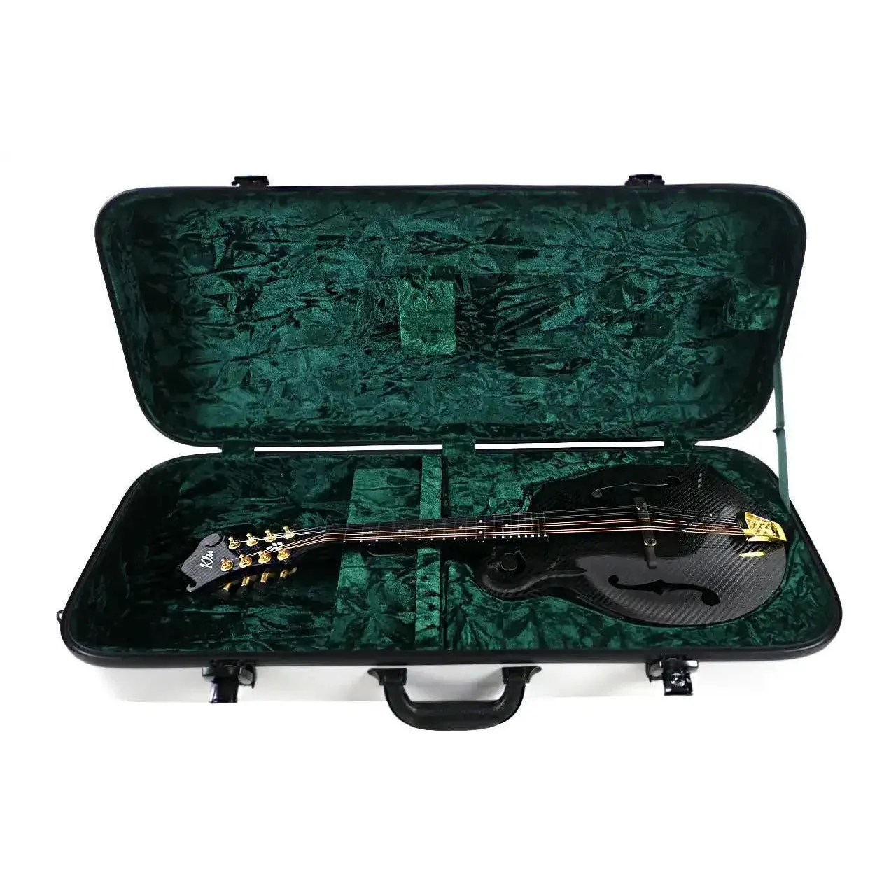 Klōs Carbon Timber F-Style Acoustic-Electric Mandolin Klos Pickup - PRE-ORDER - Only 1 Available - FREE Carbon Fiber Case - Image 8