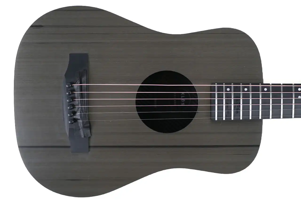 Klōs Deluxe Carbon Timber Acoustic-Electric Travel Guitar