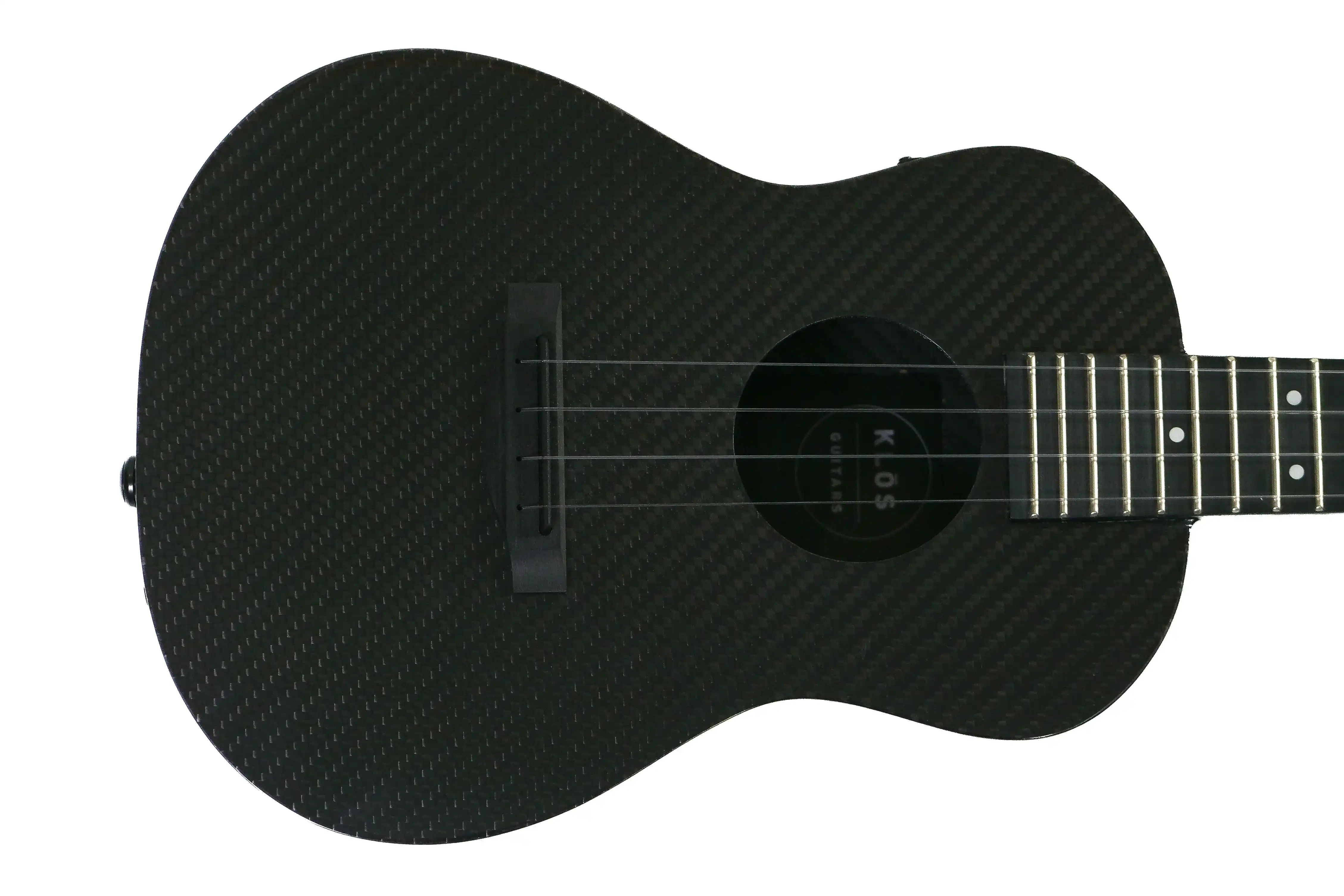 Klōs Deluxe Full Carbon Fiber Acoustic-Electric Concert Ukulele w/ Pickup & Tuner