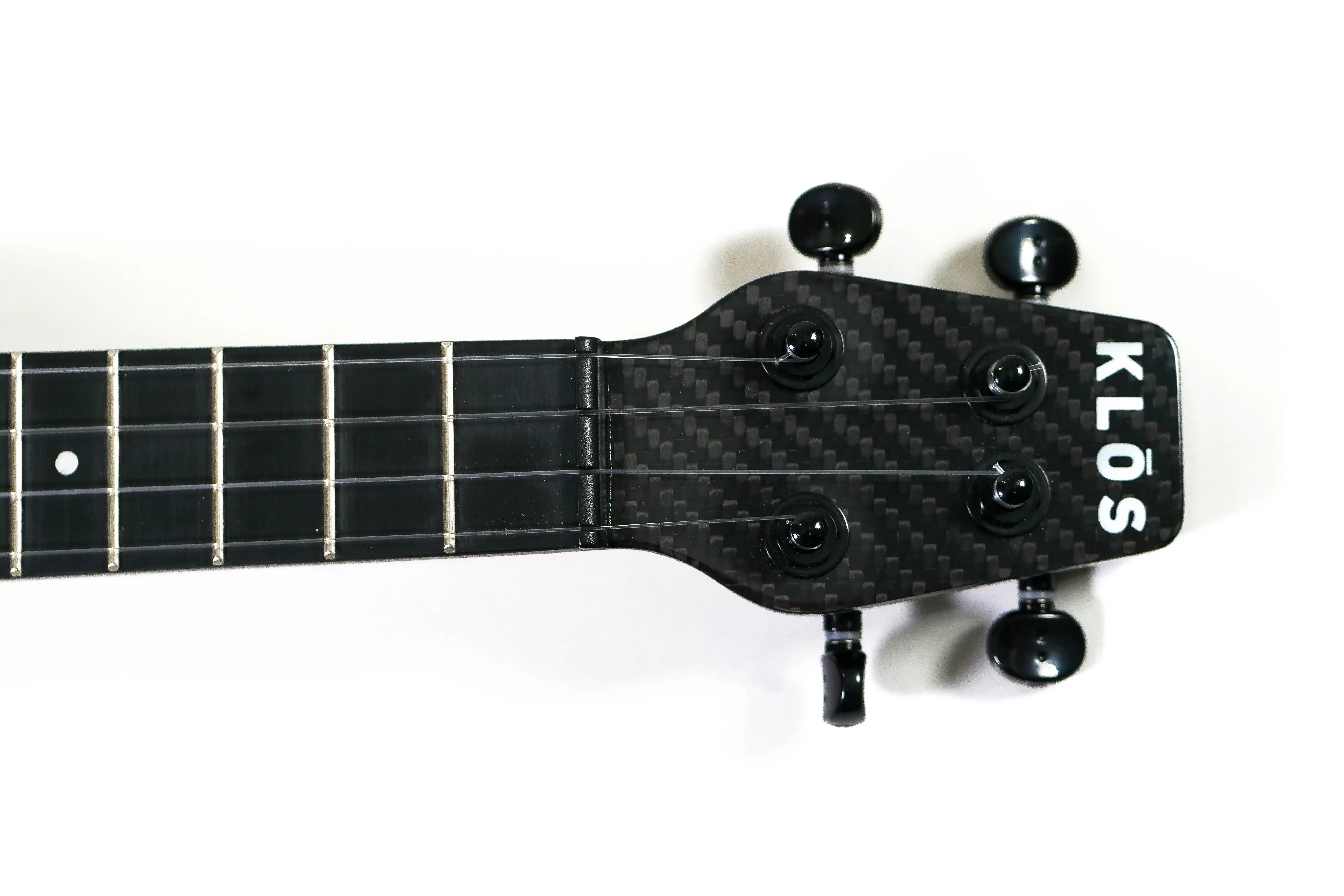 Klōs Deluxe Full Carbon Fiber Acoustic-Electric Concert Ukulele w/ Pickup & Tuner - Image 7