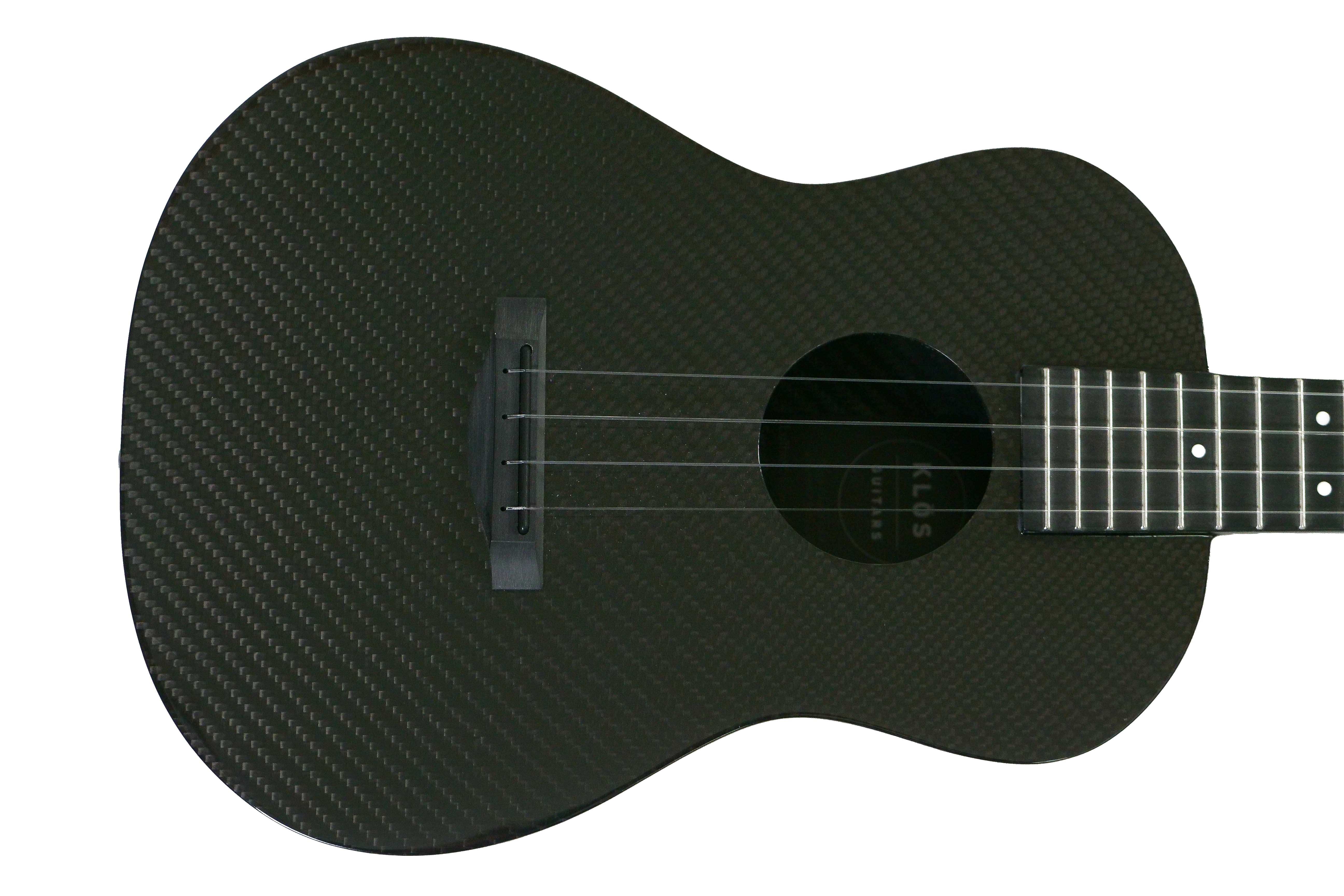Klōs Deluxe Full Carbon Fiber Acoustic-Electric Tenor Ukulele w/ Pickup & Tuner