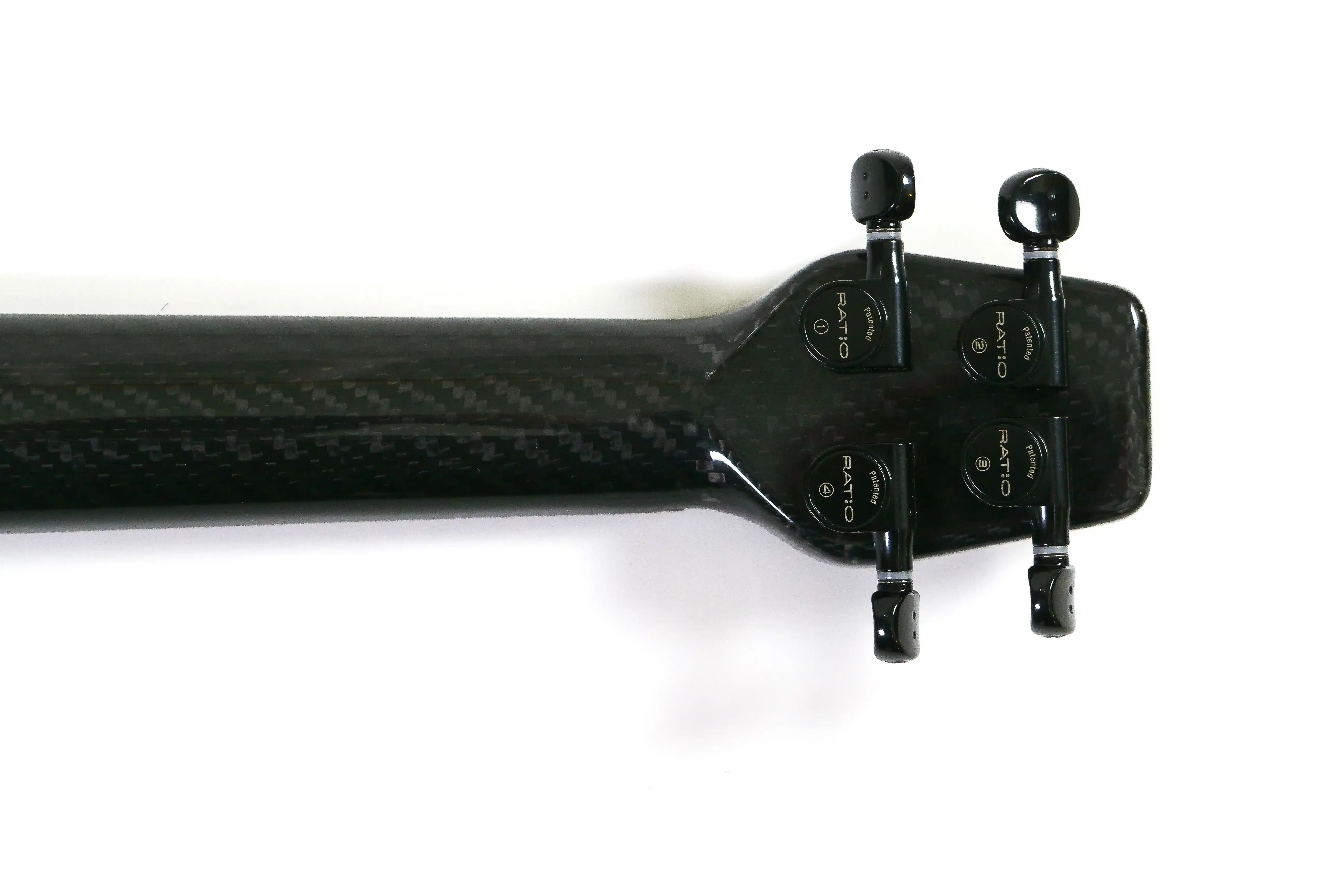 Klōs Deluxe Full Carbon Fiber Acoustic-Electric Tenor Ukulele w/ Pickup & Tuner - Image 9