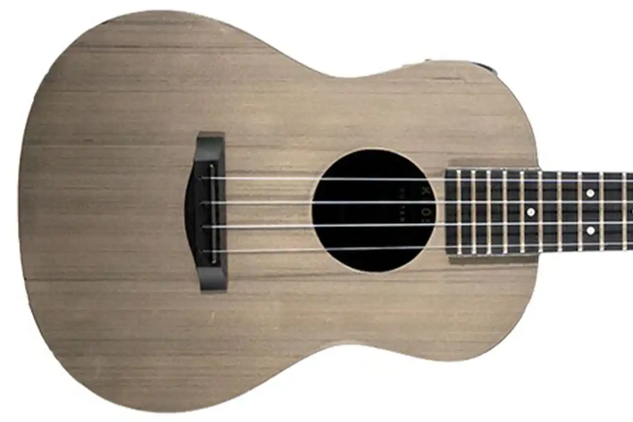 Klōs Deluxe Full Carbon Timber Acoustic-Electric Concert Ukulele w/ Pickup & Tuner