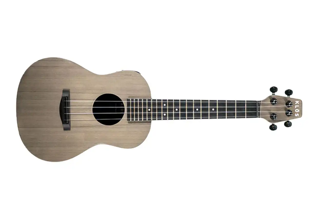 Klōs Deluxe Full Carbon Timber Acoustic-Electric Concert Ukulele w/ Pickup & Tuner - Image 3