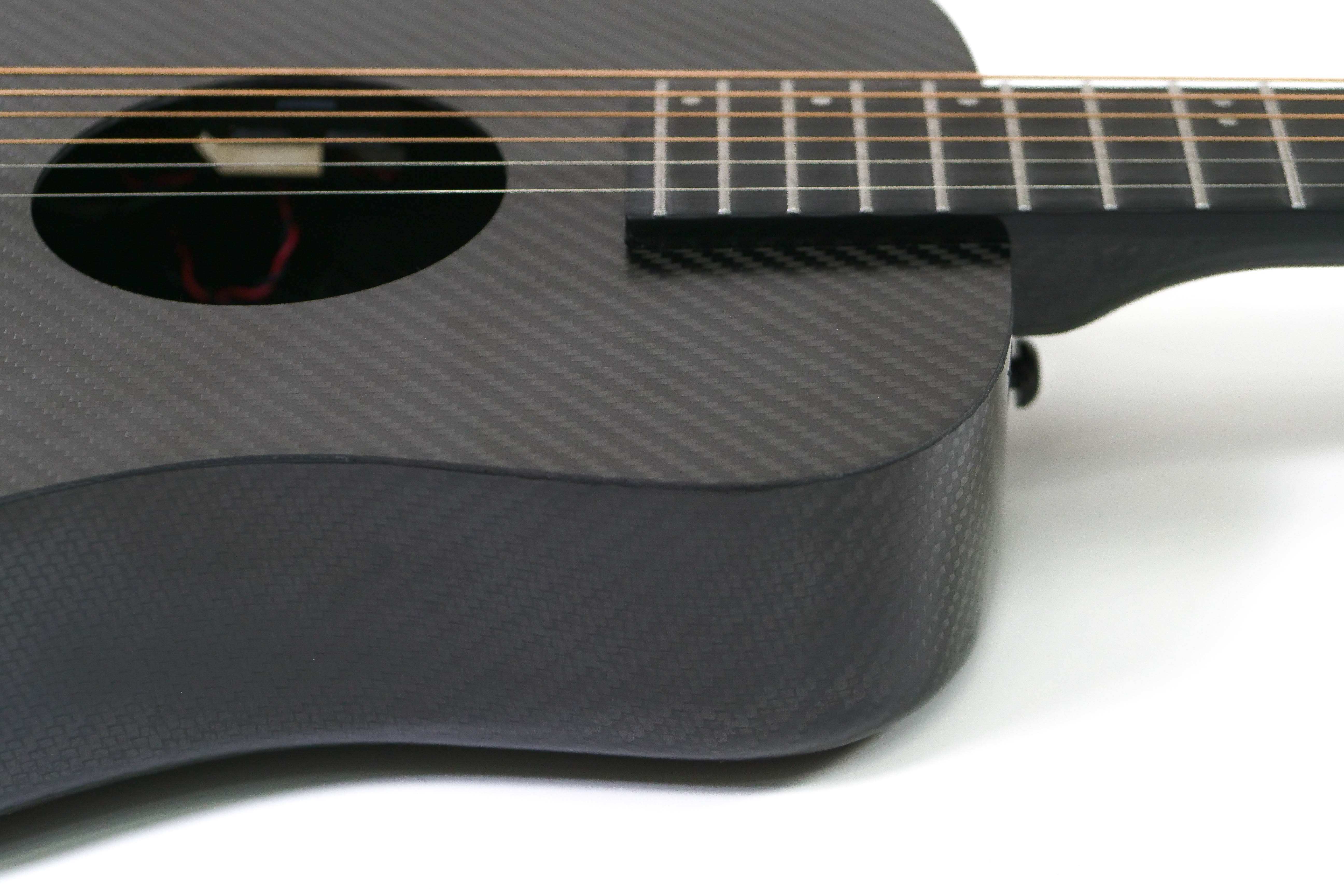 Klōs Deluxe Full Carbon Acoustic-Electric Travel Guitar w/ Pickup - Image 3
